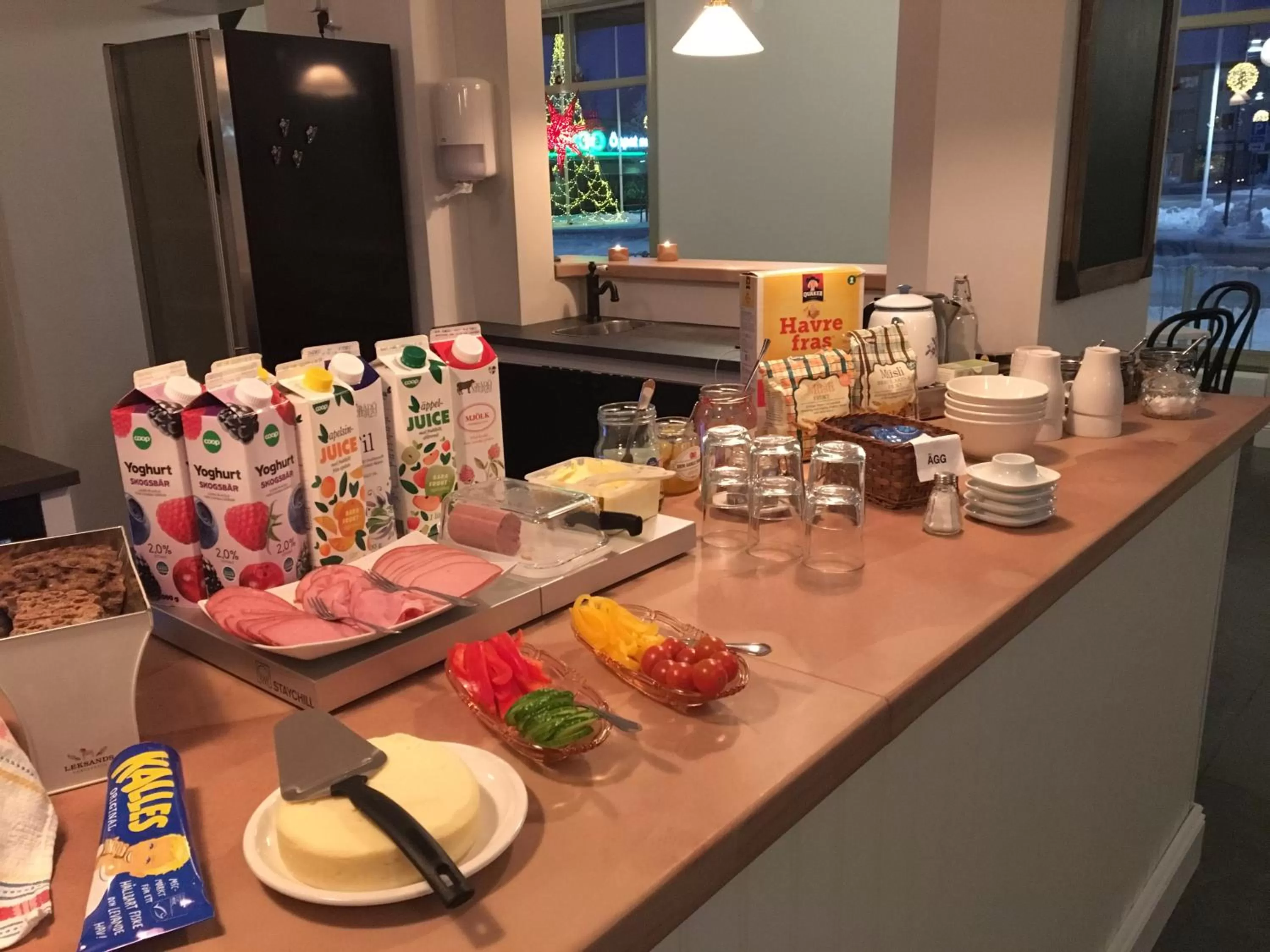 Breakfast in Orsa Station Bed and Breakfast