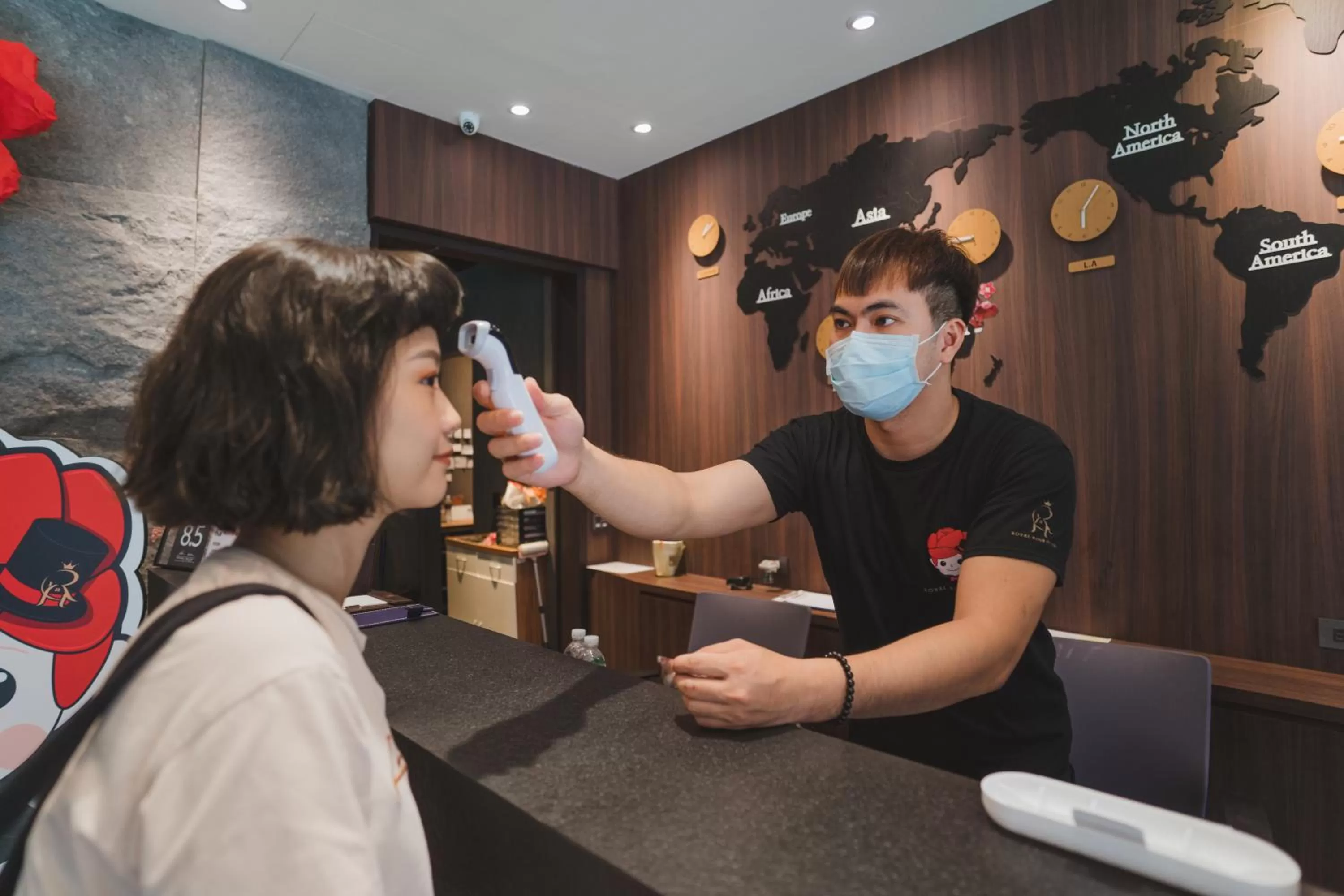 Lobby or reception in Royal Rose Hotel Xinsheng