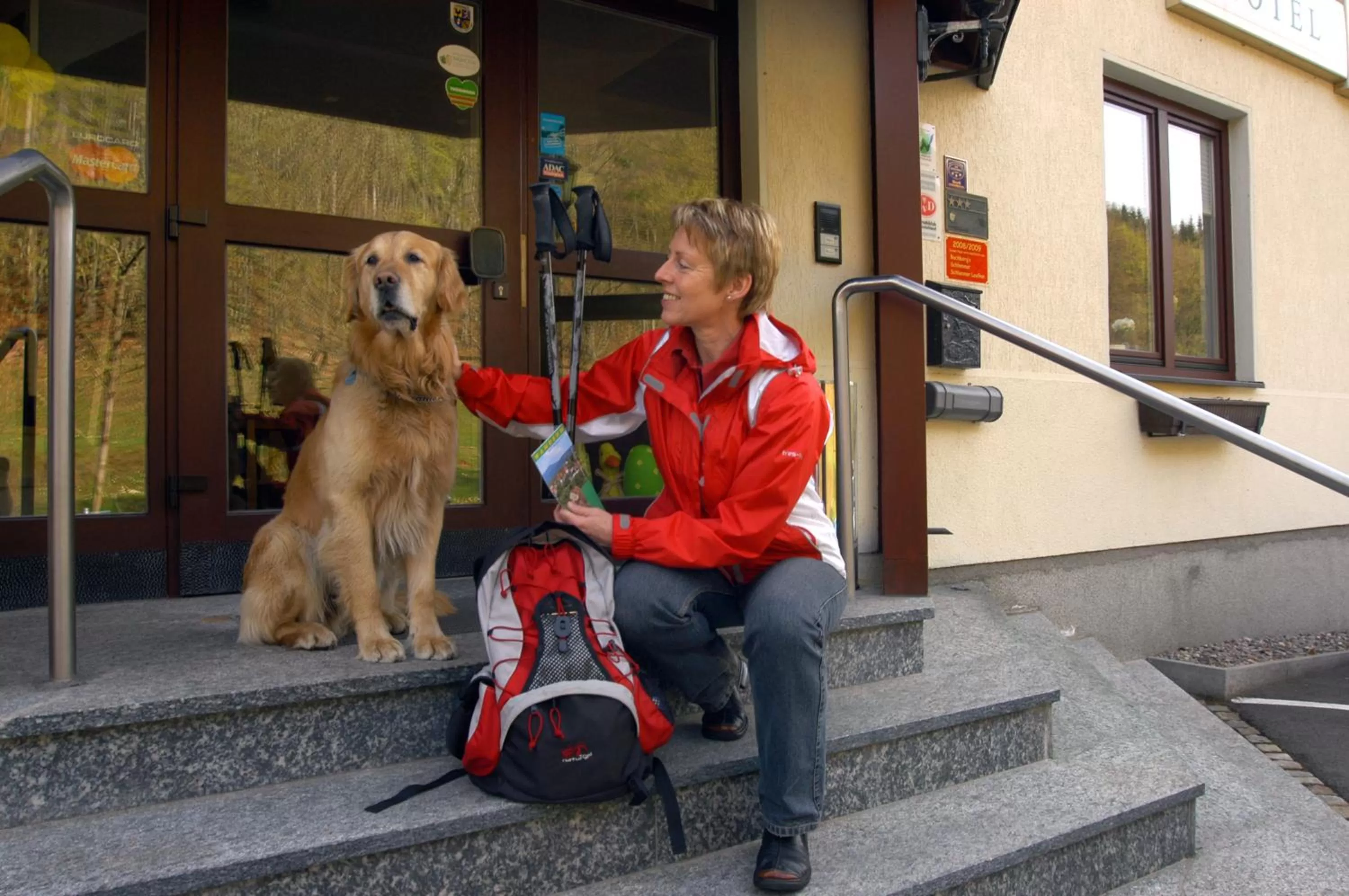 Facade/entrance in Hotel Waldmühle
