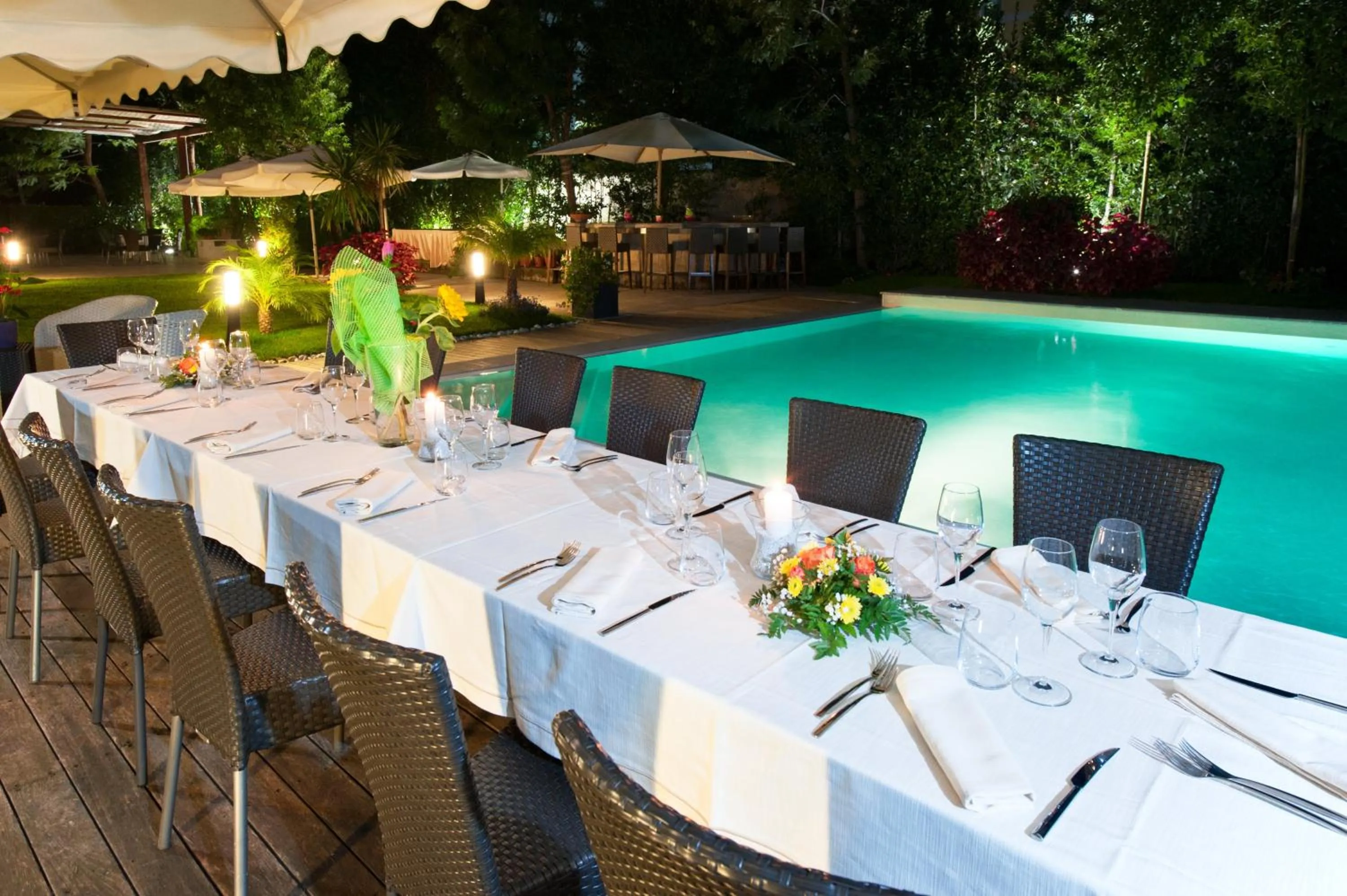 Facade/entrance in Villa Maria Cristina