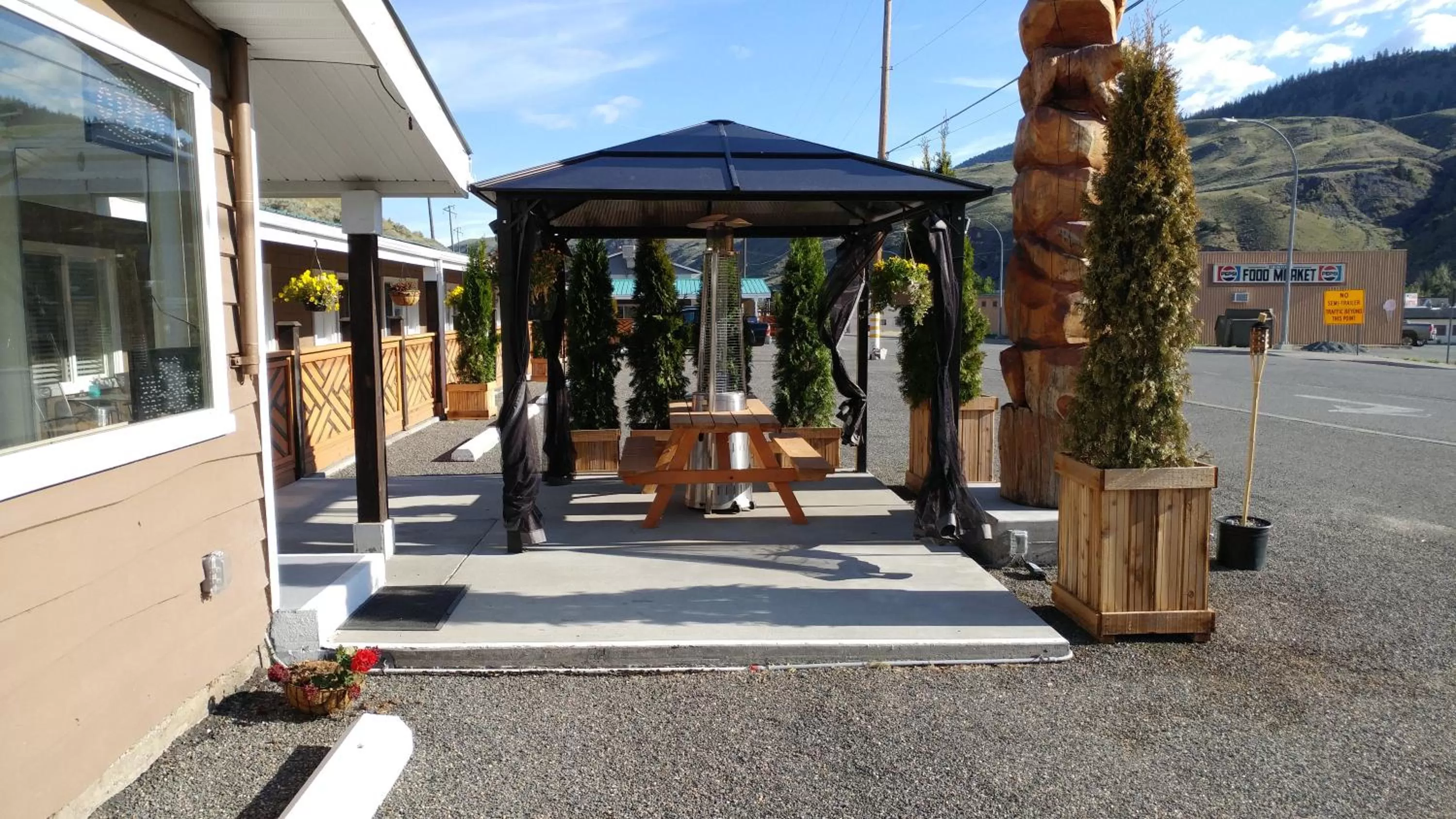 Balcony/Terrace in Sunset Motel