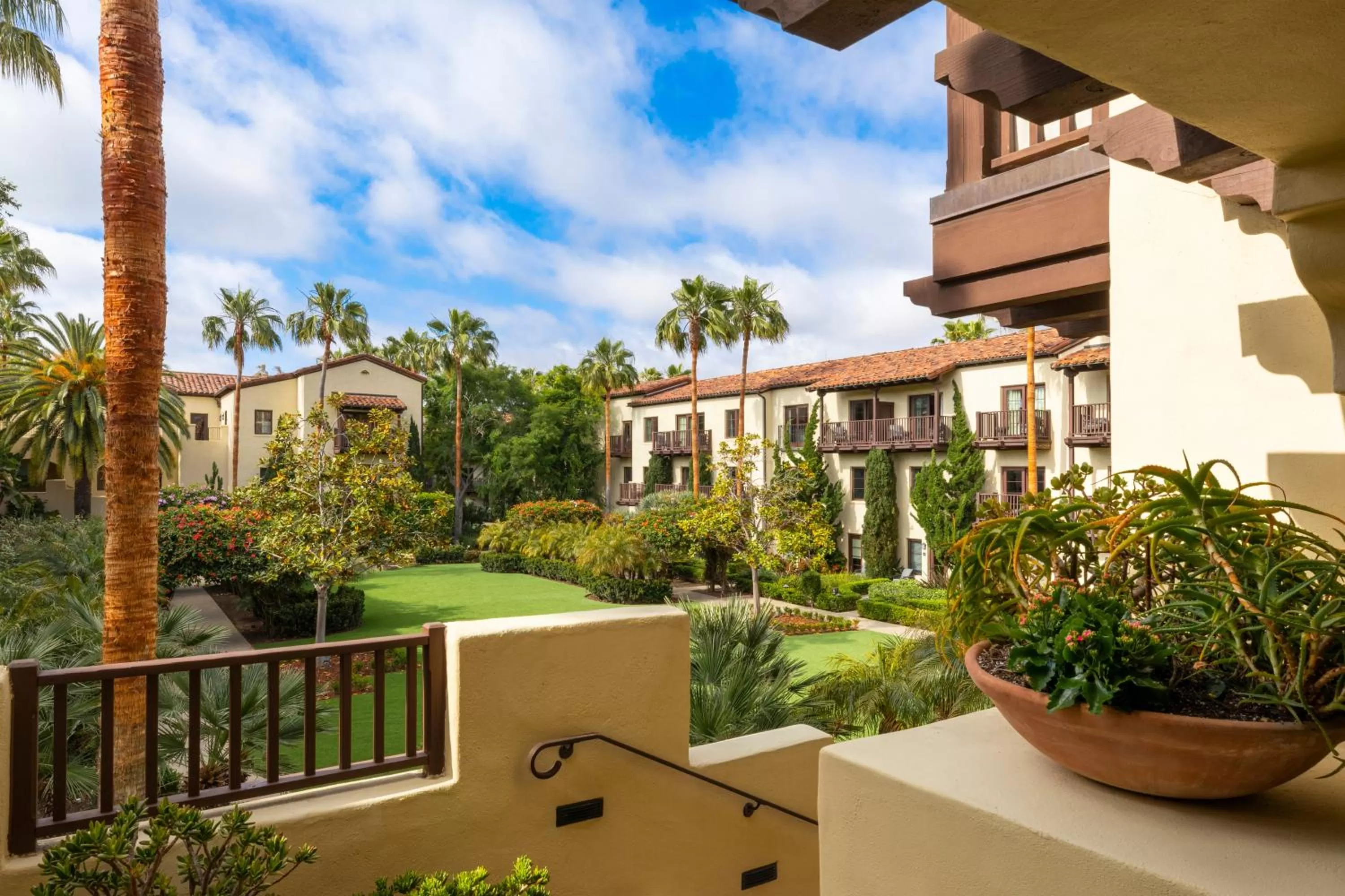 Property building in Estancia La Jolla Hotel & Spa