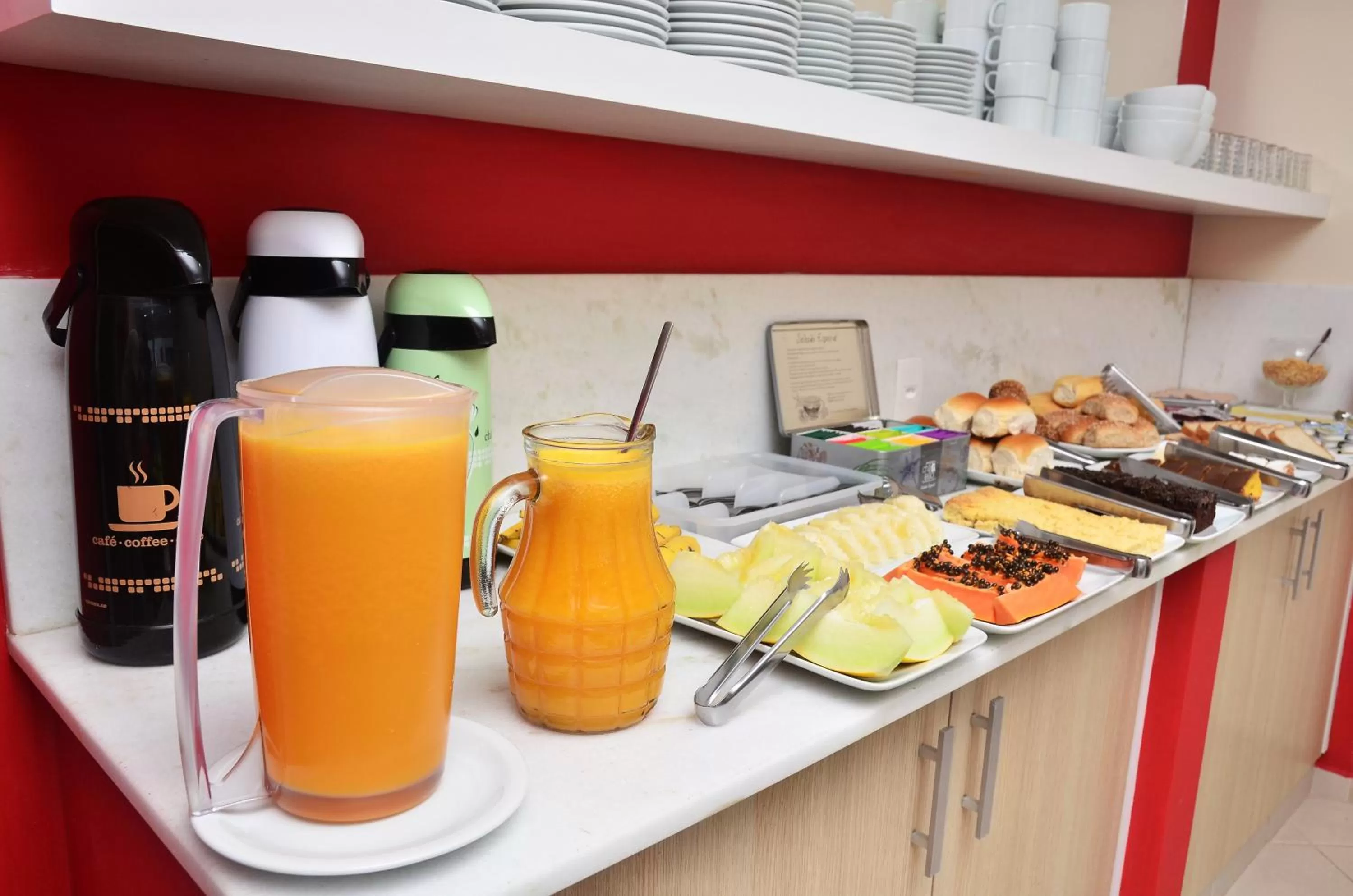 Food and drinks in Pousada Mar Do Leste