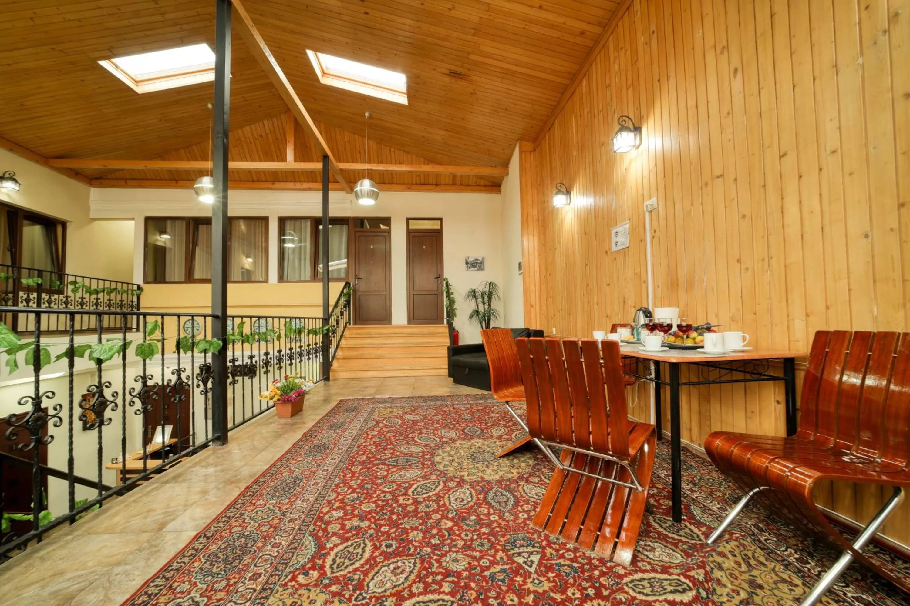 Living room in Nine Hotel