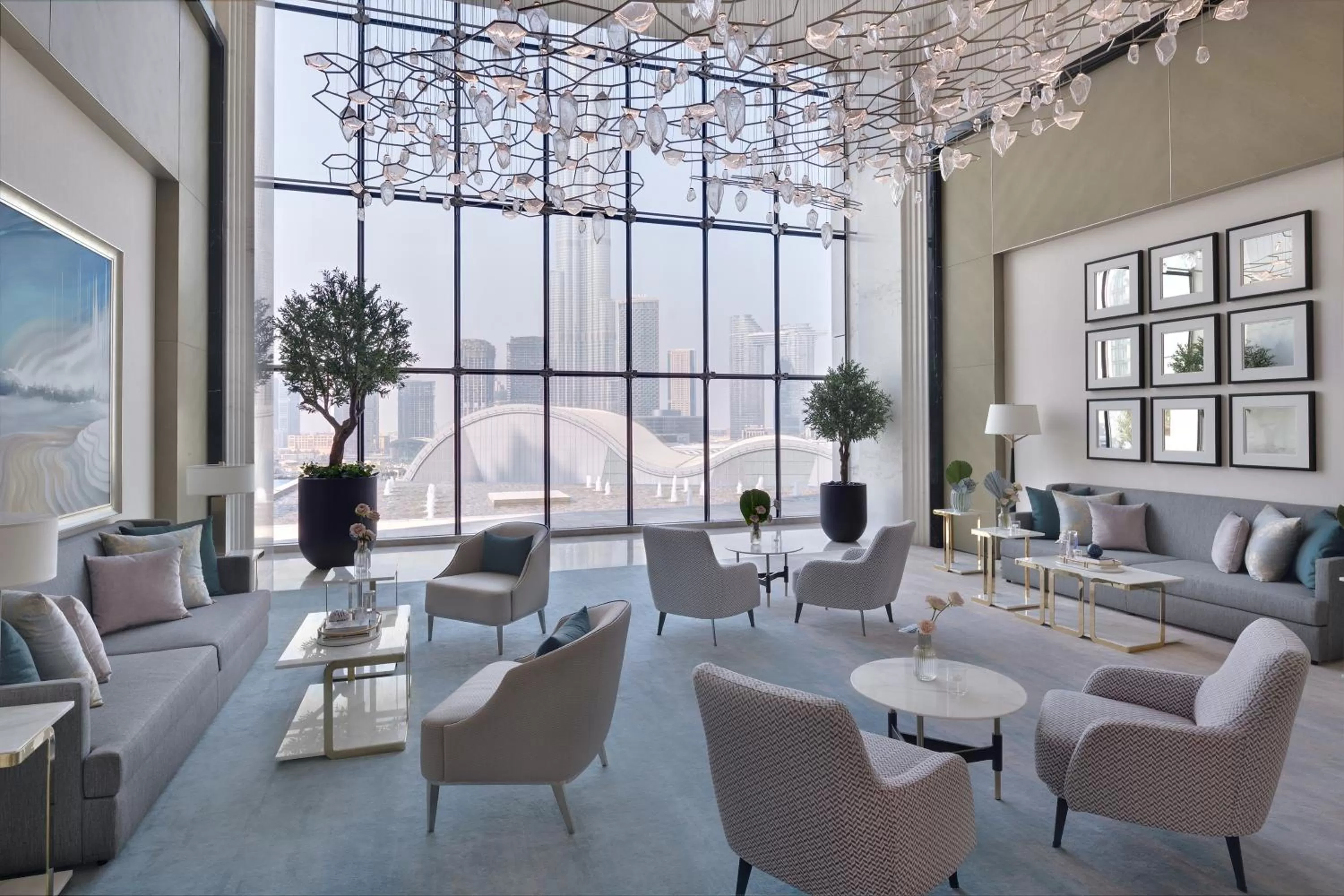 Lounge or bar in Address Dubai Mall