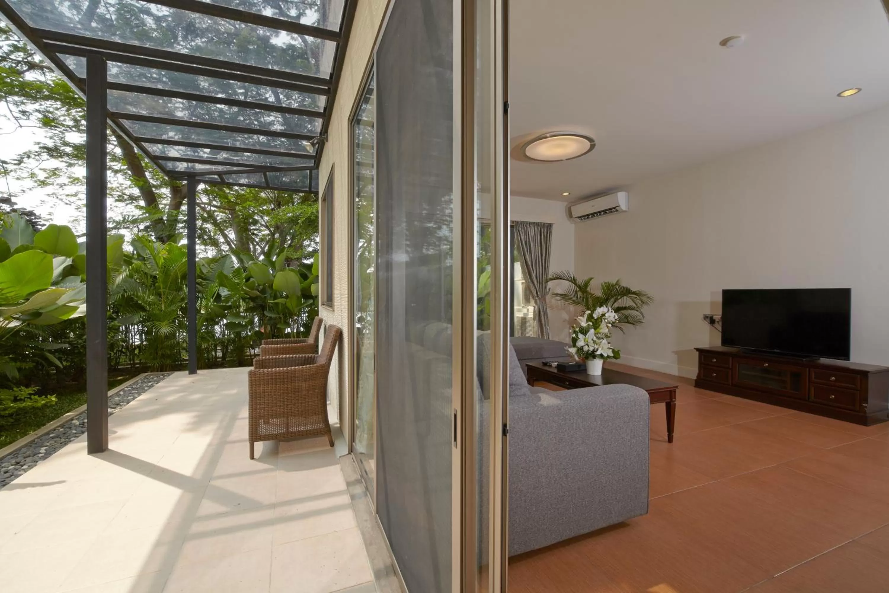 Balcony/Terrace in Axia South Cikarang Service Apartment