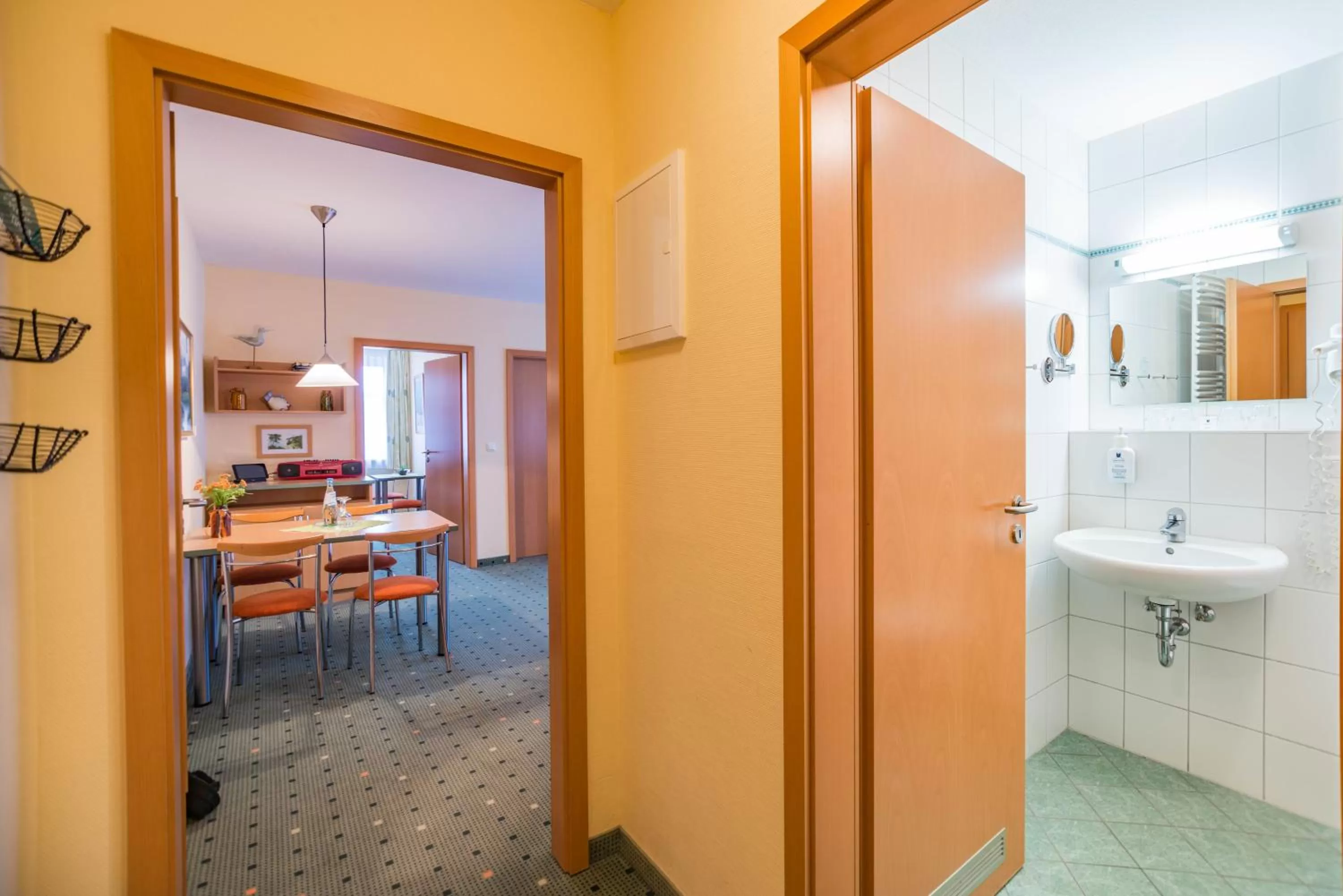 Photo of the whole room, Bathroom in Am Weststrand Apartmenthaus Waldeck