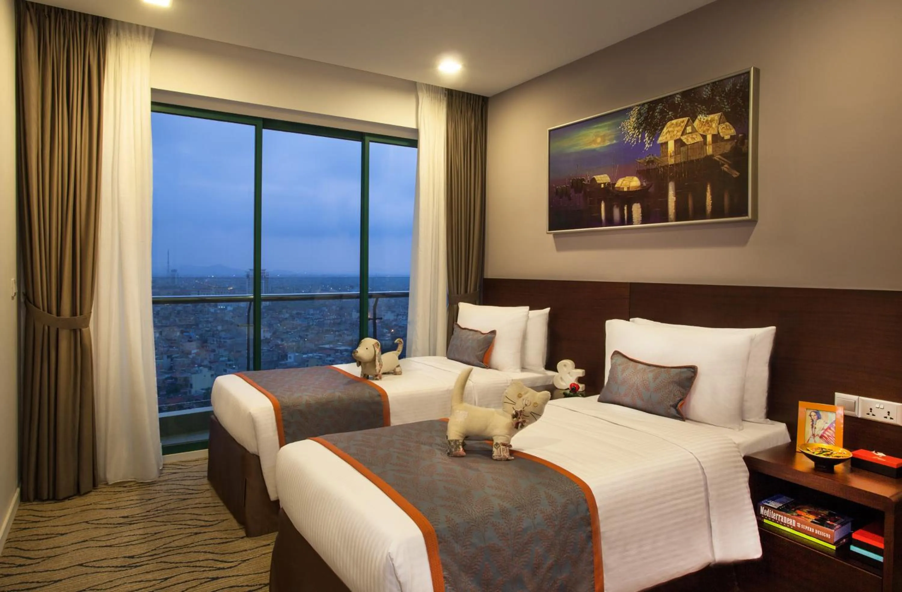 Bedroom, Bed in Somerset Central TD Hai Phong City