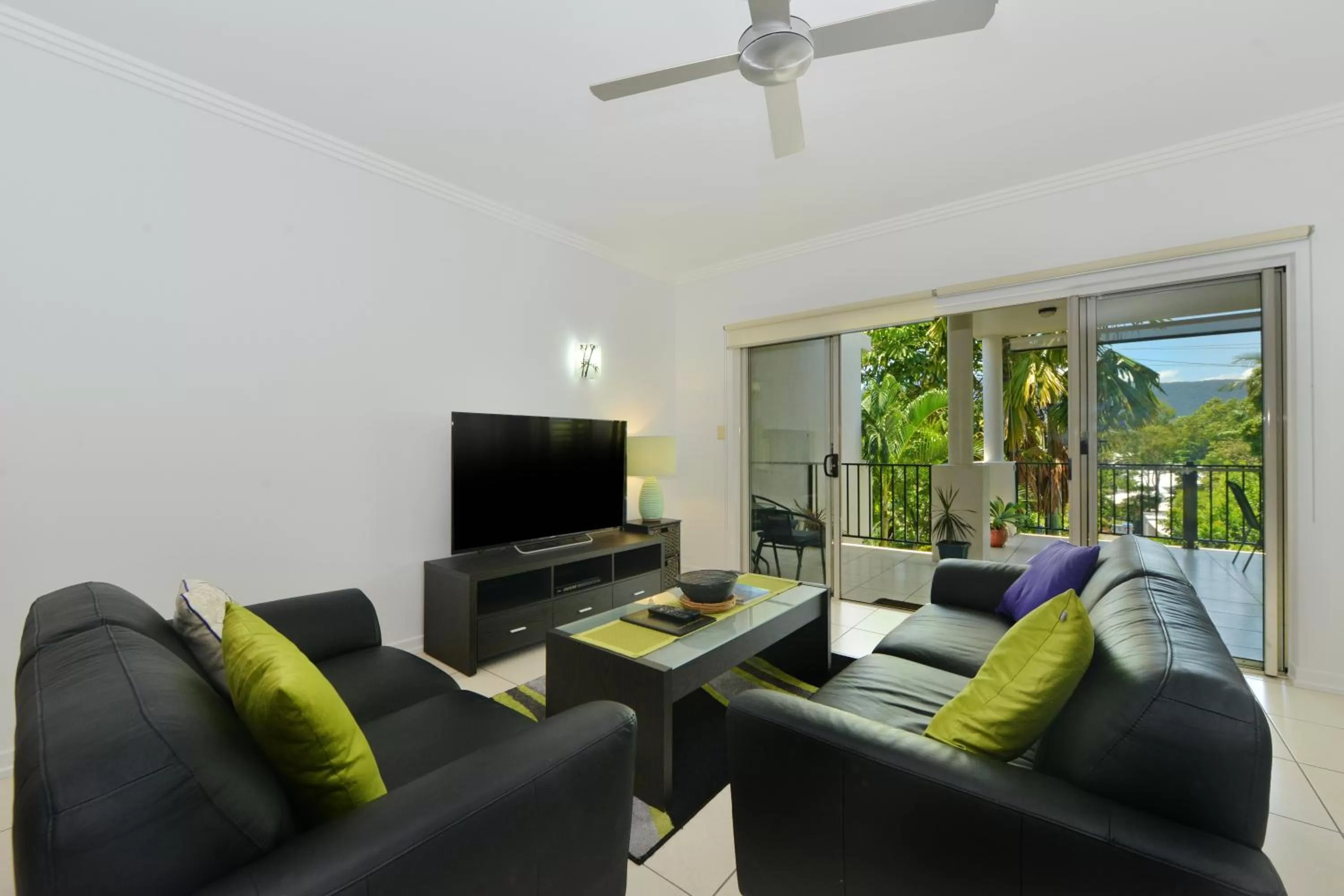 Living room in Bellevue At Trinity Beach