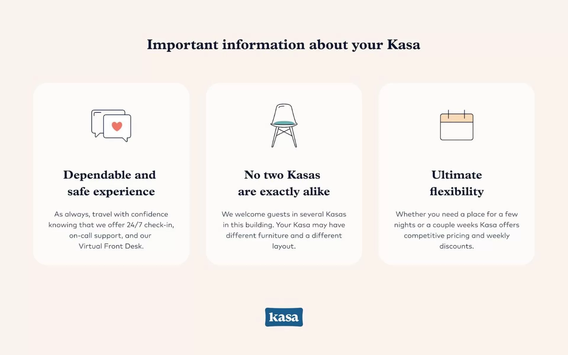 Property logo or sign in Kasa Southeast-Airport Austin