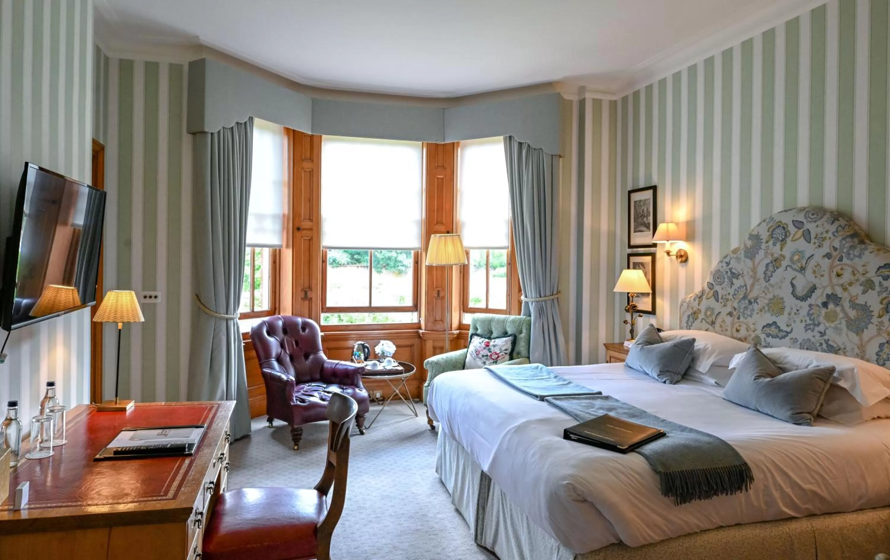 Bed in The Jockey Club Rooms