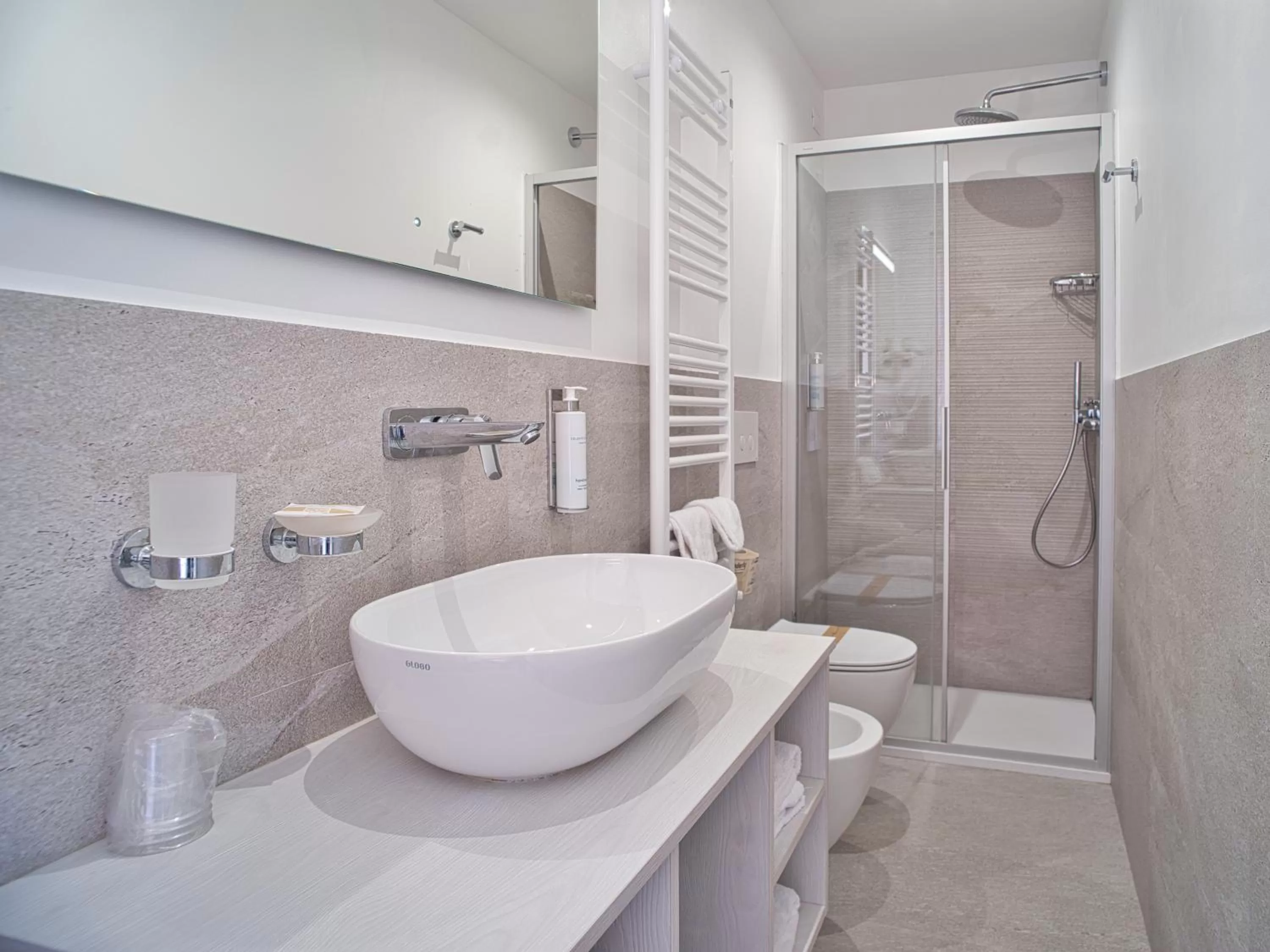 Bathroom in Hotel Medusa