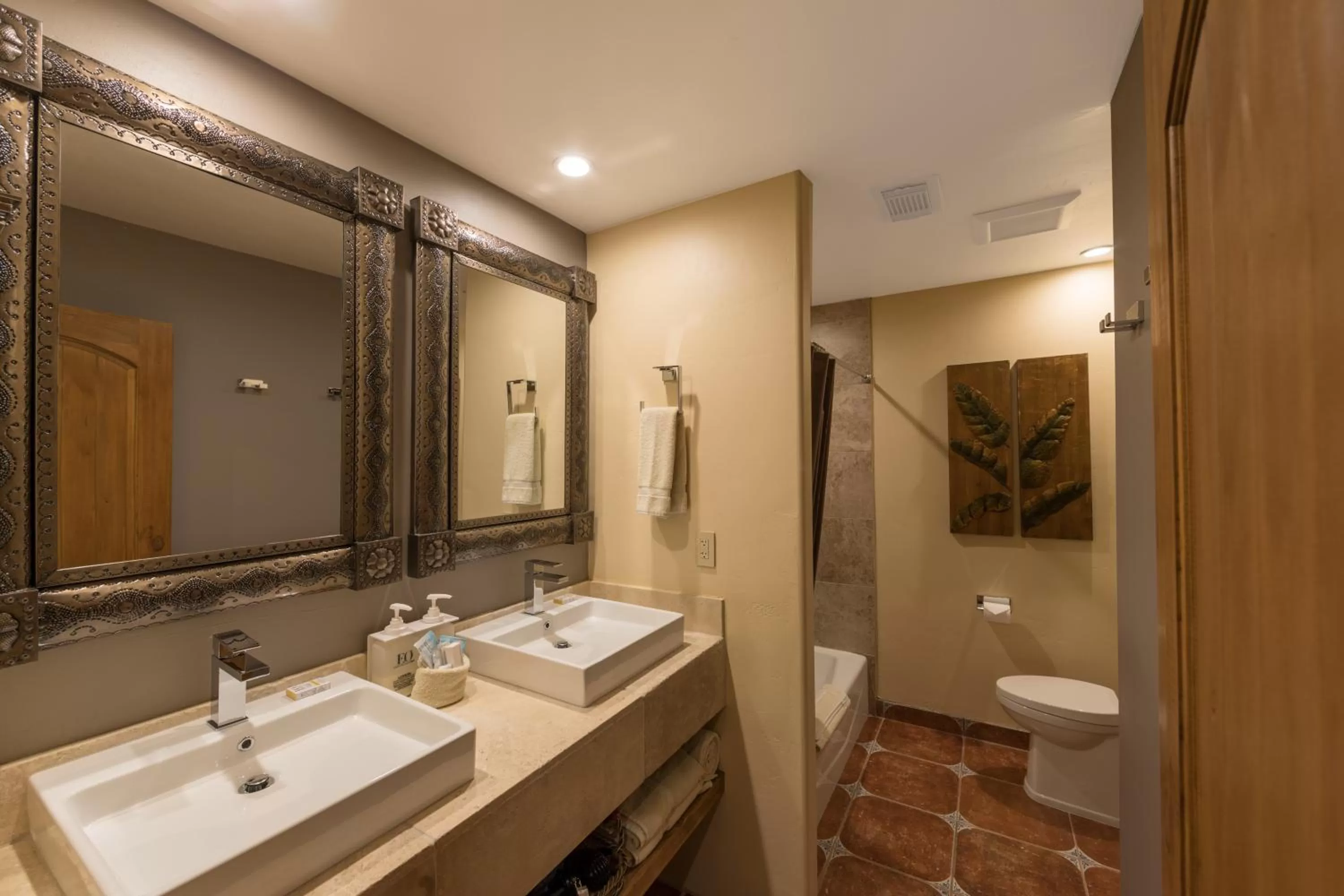 Toilet in A Sunset Chateau