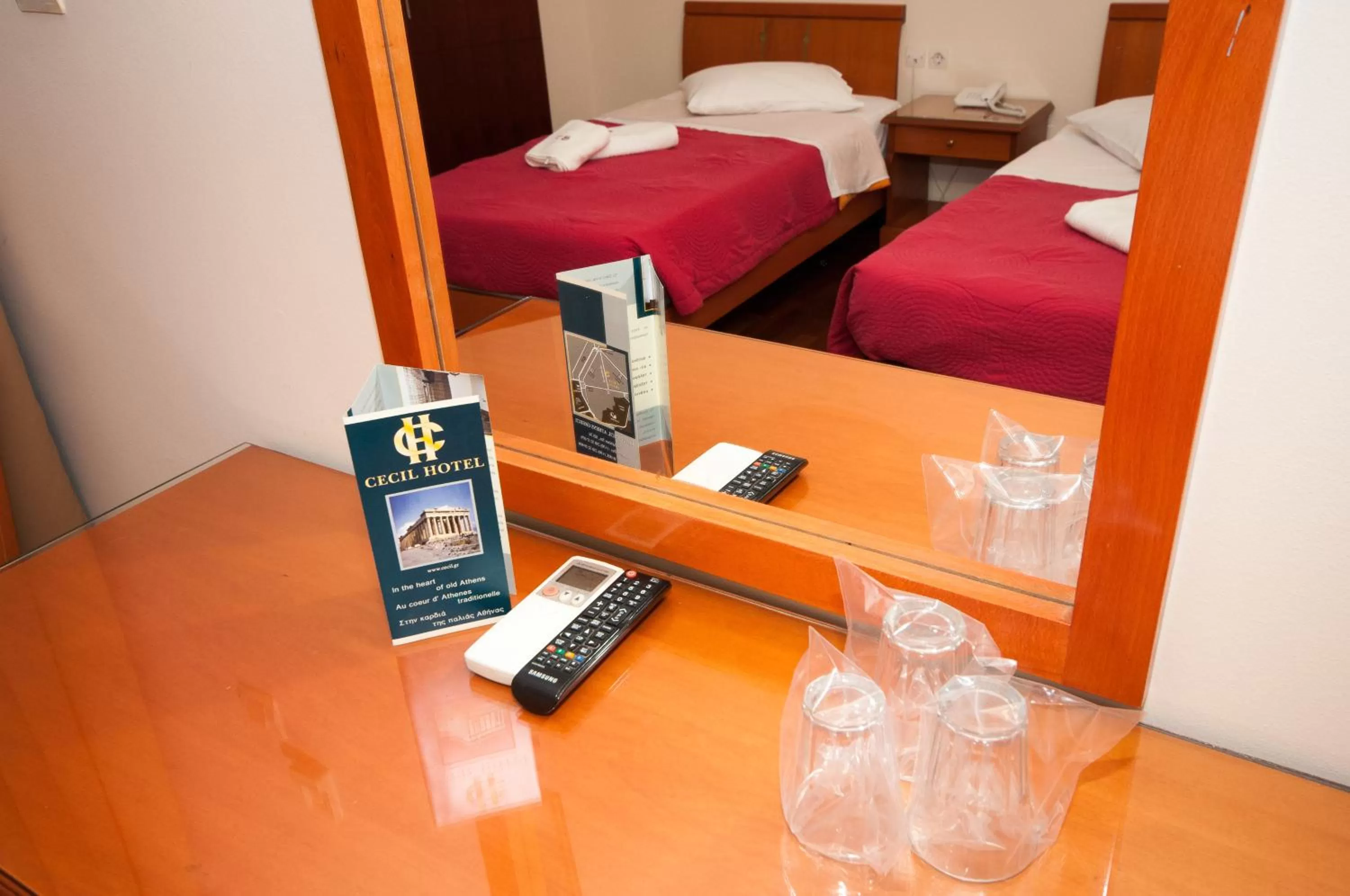 Decorative detail, Bed in Cecil Hotel