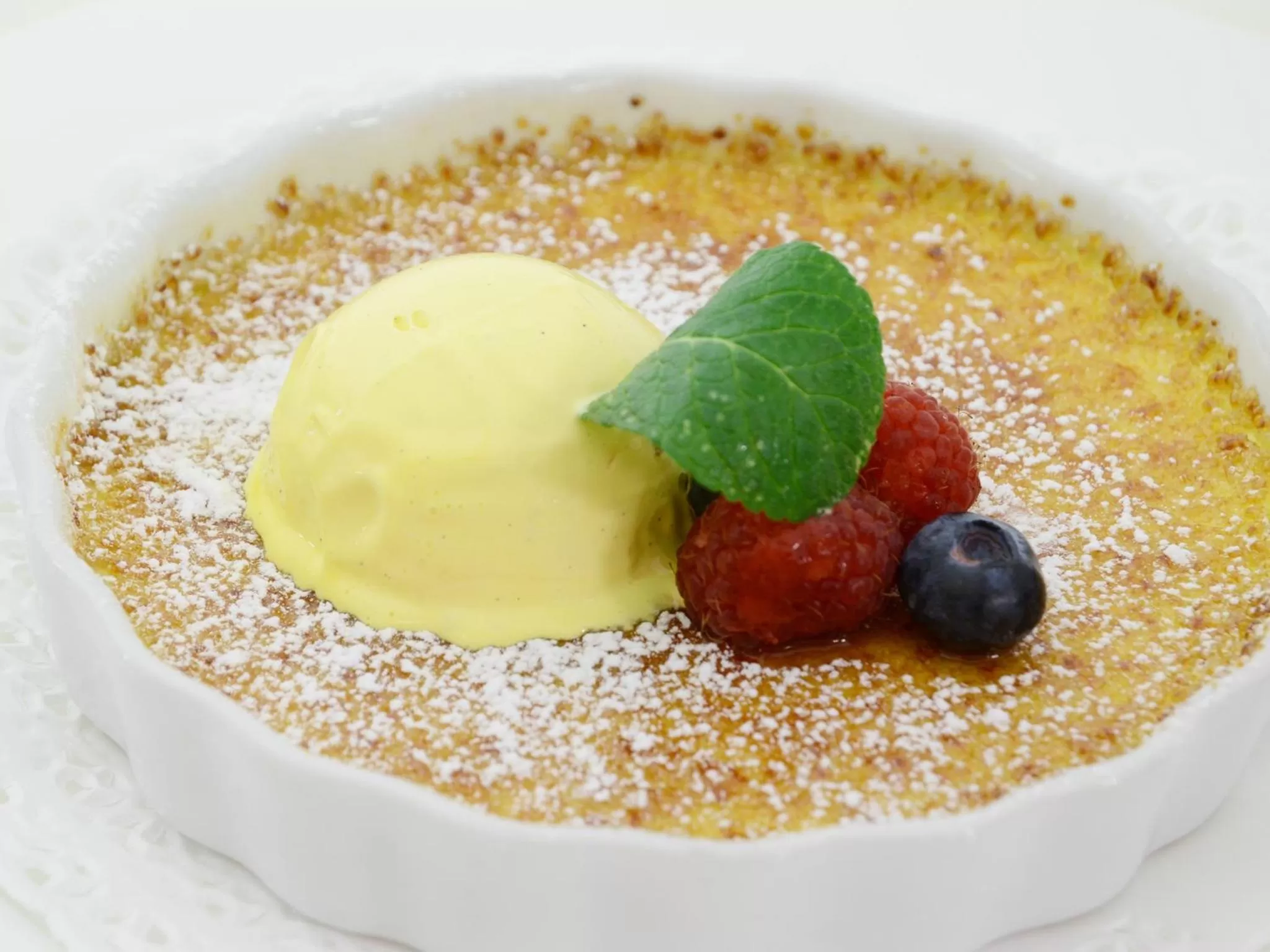 Food close-up in Hotel Colonne