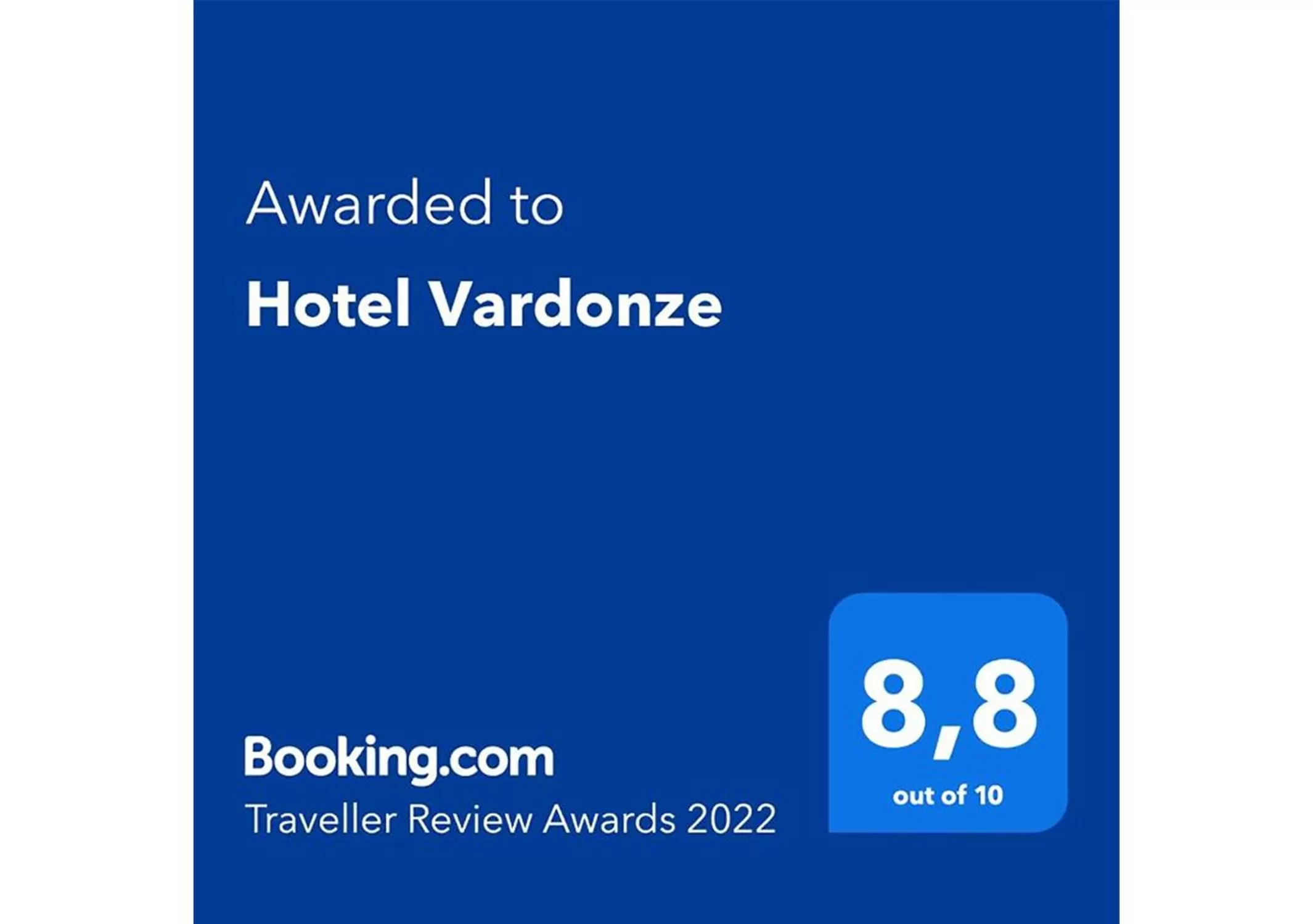 Certificate/Award in Hotel Vardonze