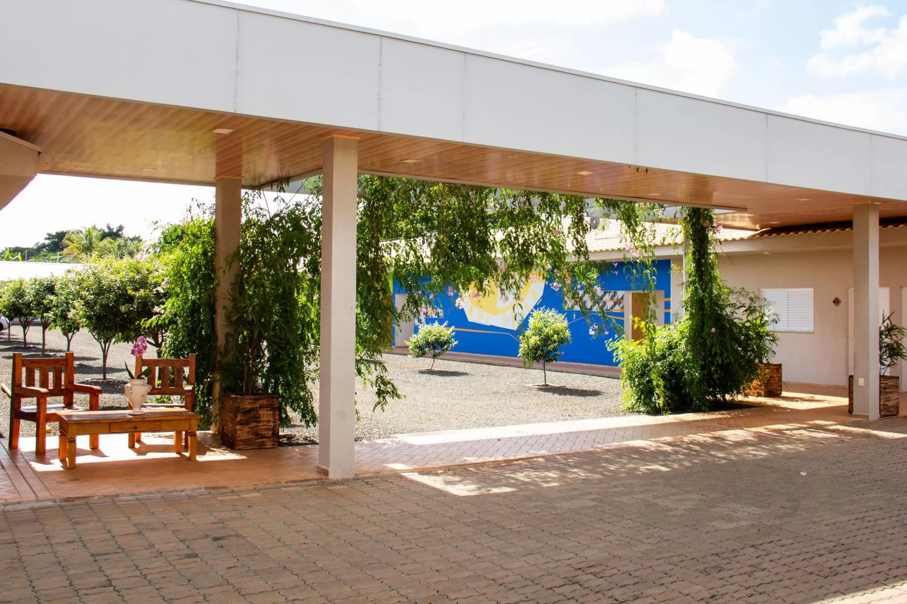 Patio in Portal Hotel Mogi Mirim