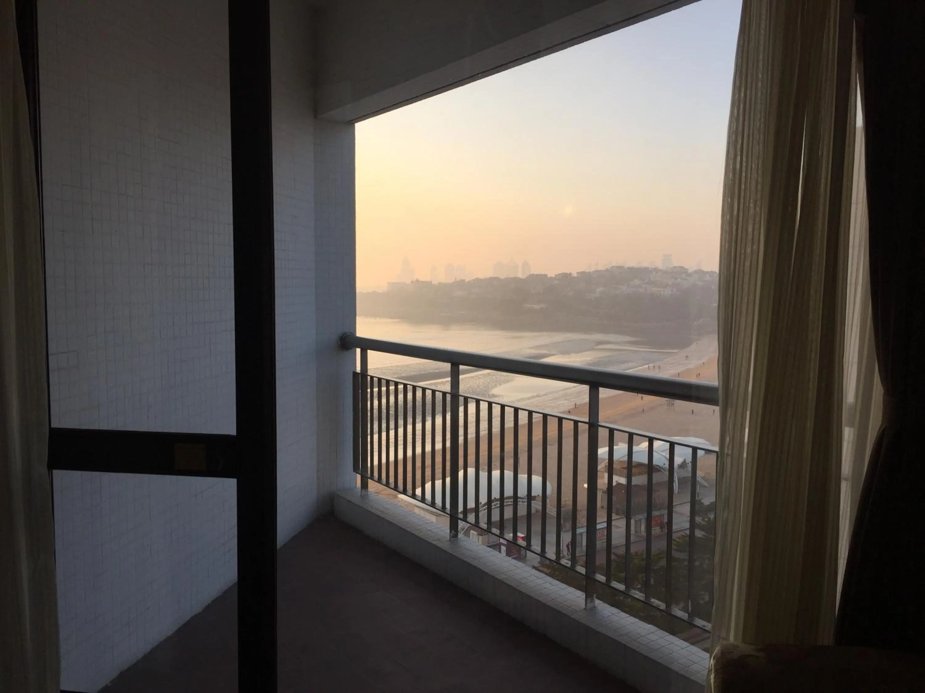 Balcony/Terrace in Huiquan Dynasty Hotel Qingdao