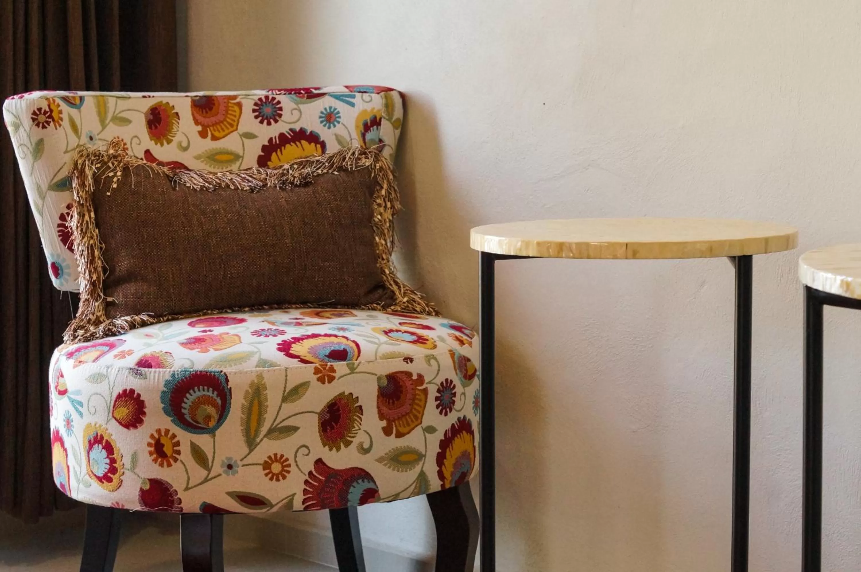 Seating area in Casa Xcanatun