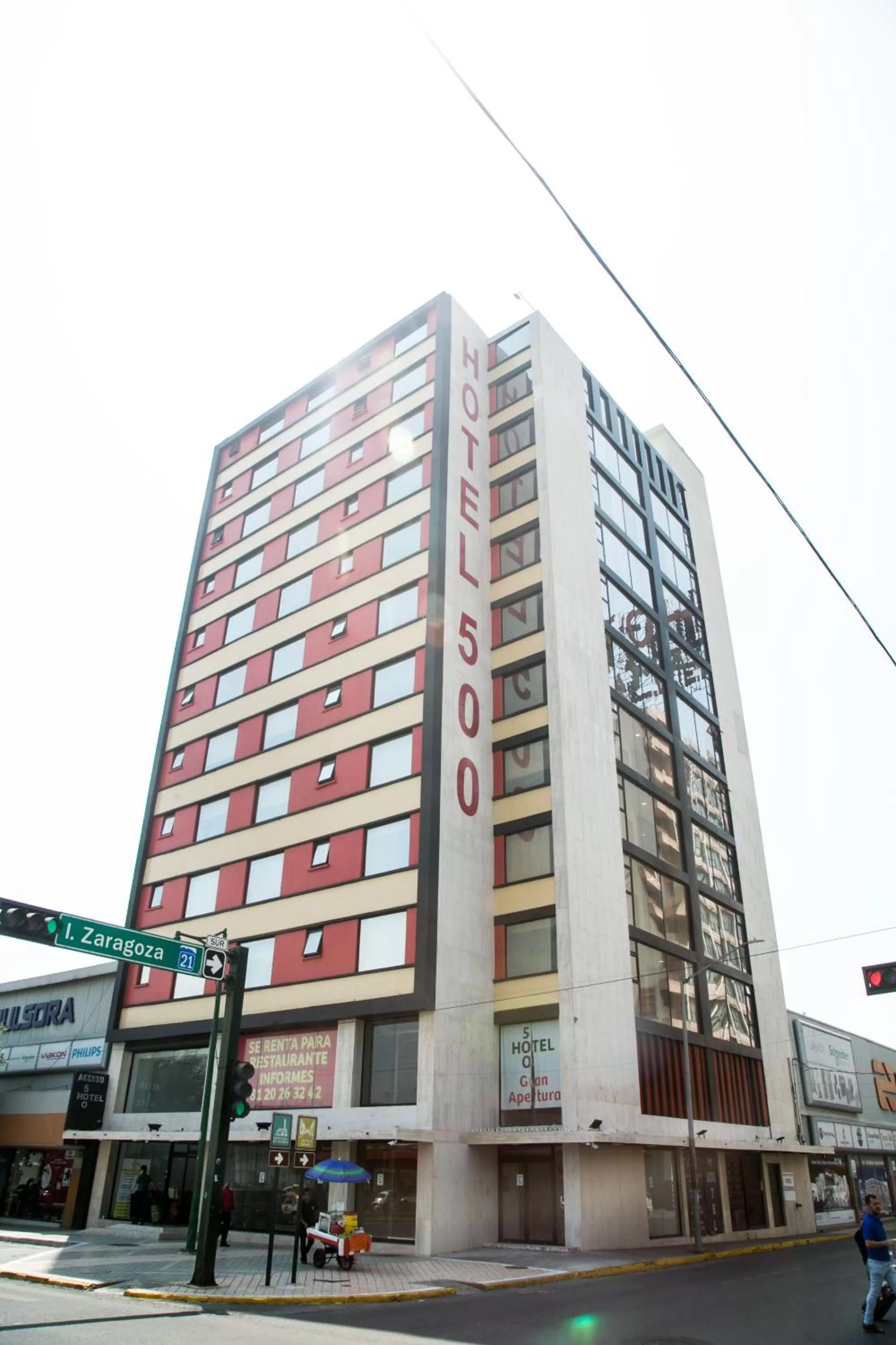 Property building in Booking 500