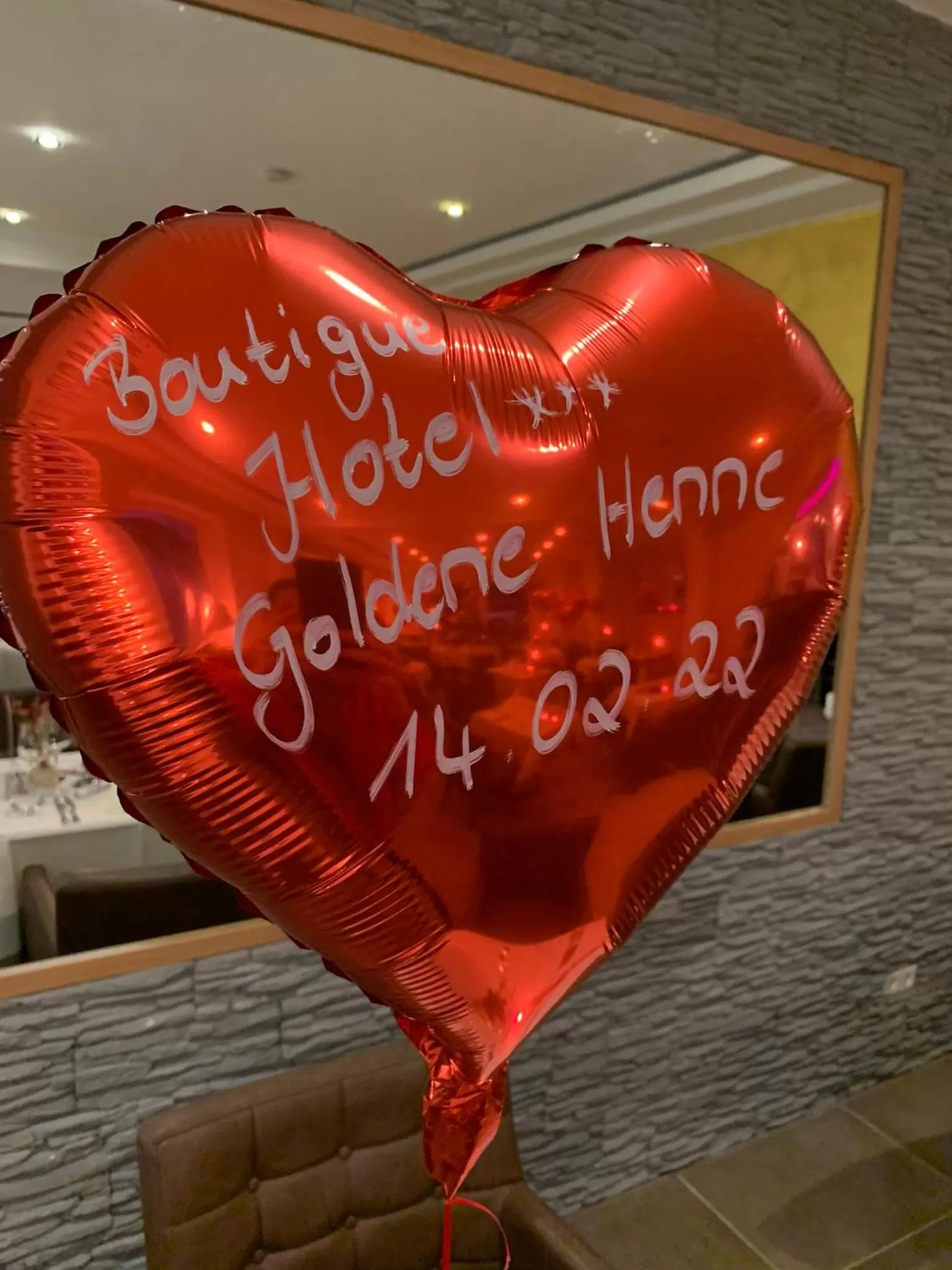 Restaurant/places to eat in Boutique Hotel Goldene Henne