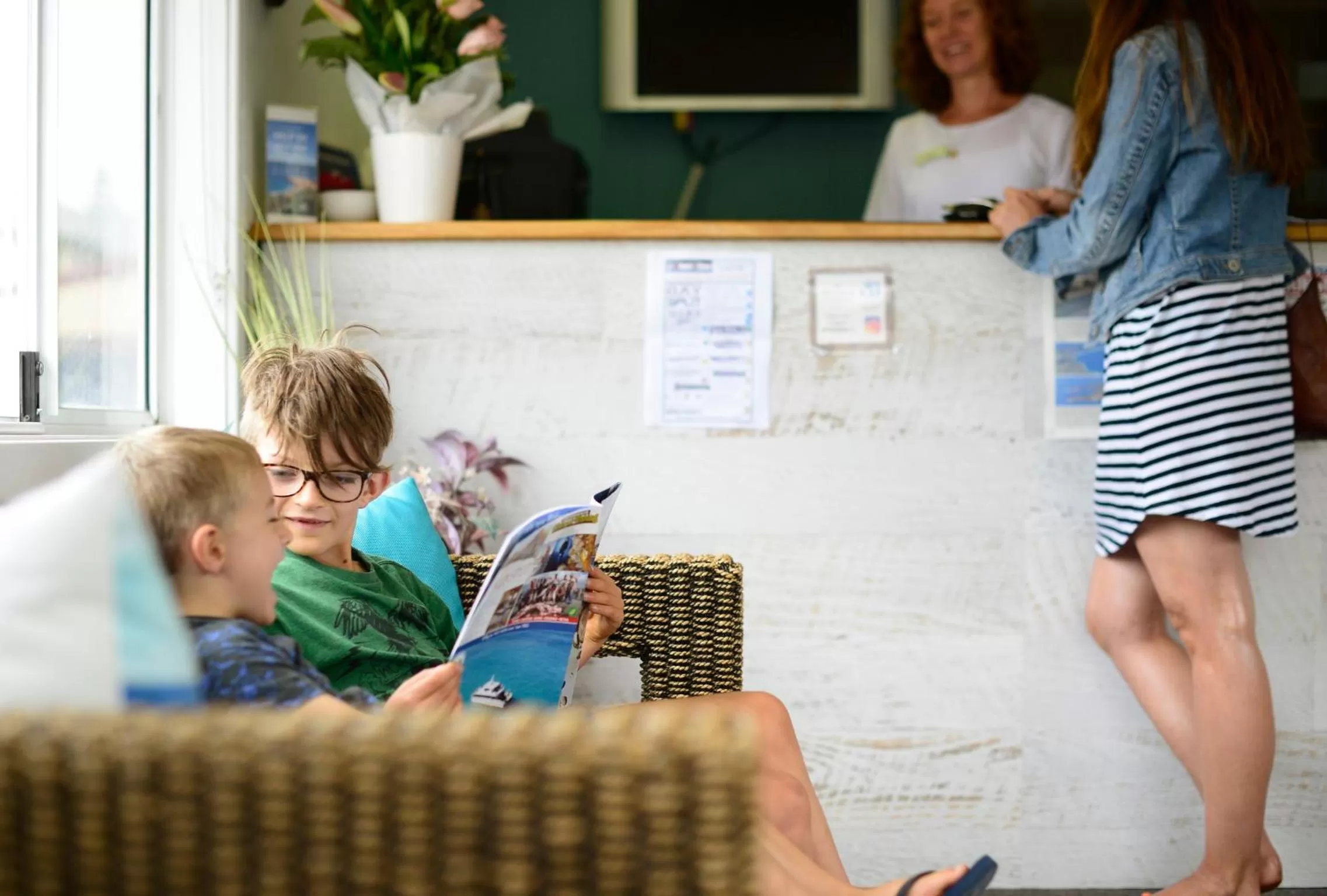 Lobby or reception in The Jetty Resort
