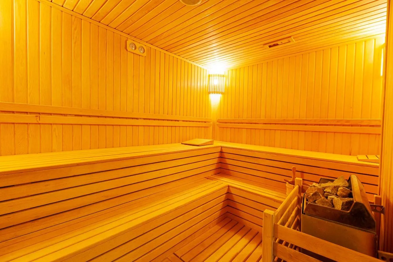 Sauna in Ilci Residence Hotel
