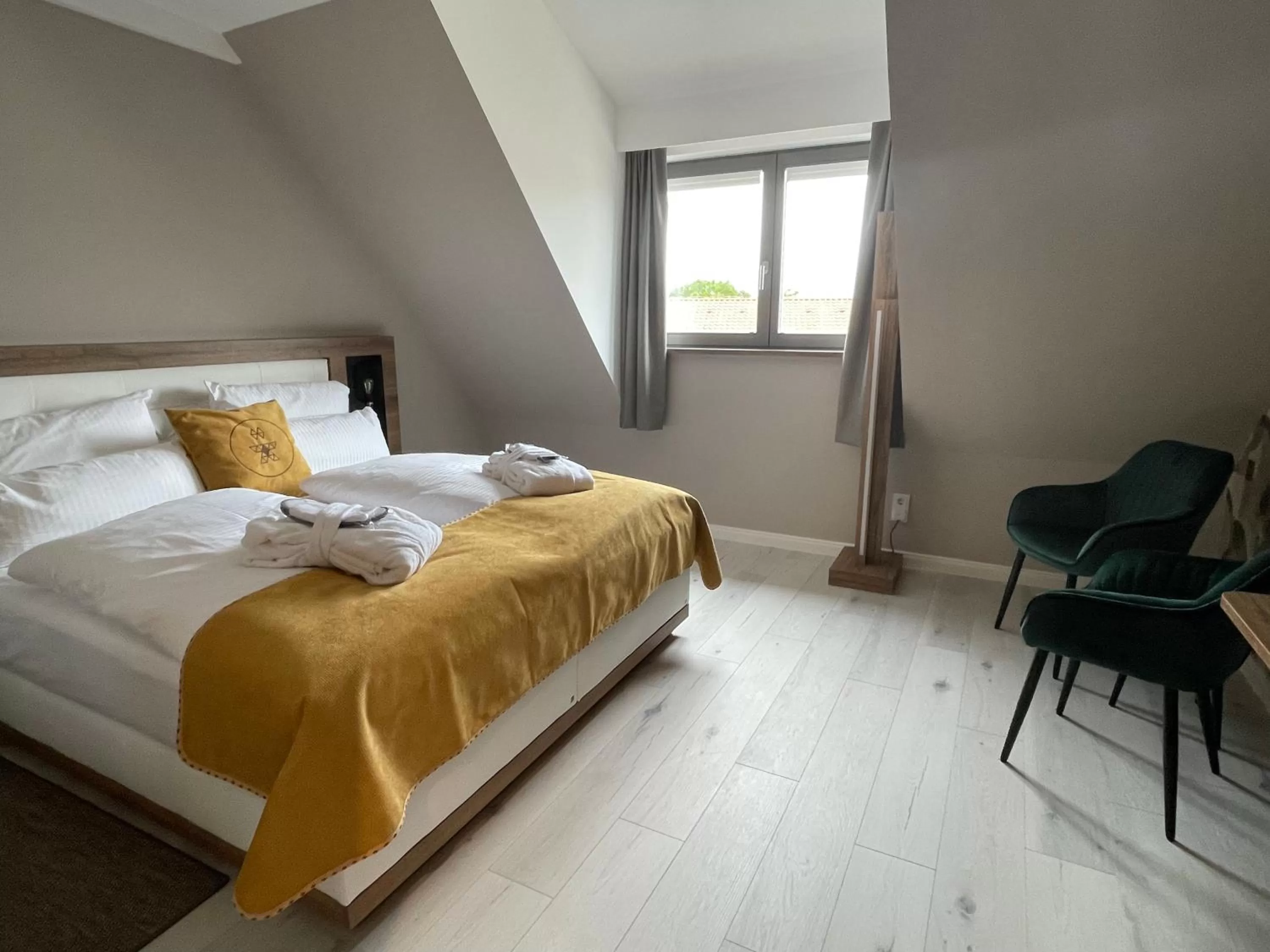 Bed in DAS KEHRS - Hotel auf dem Petersberg