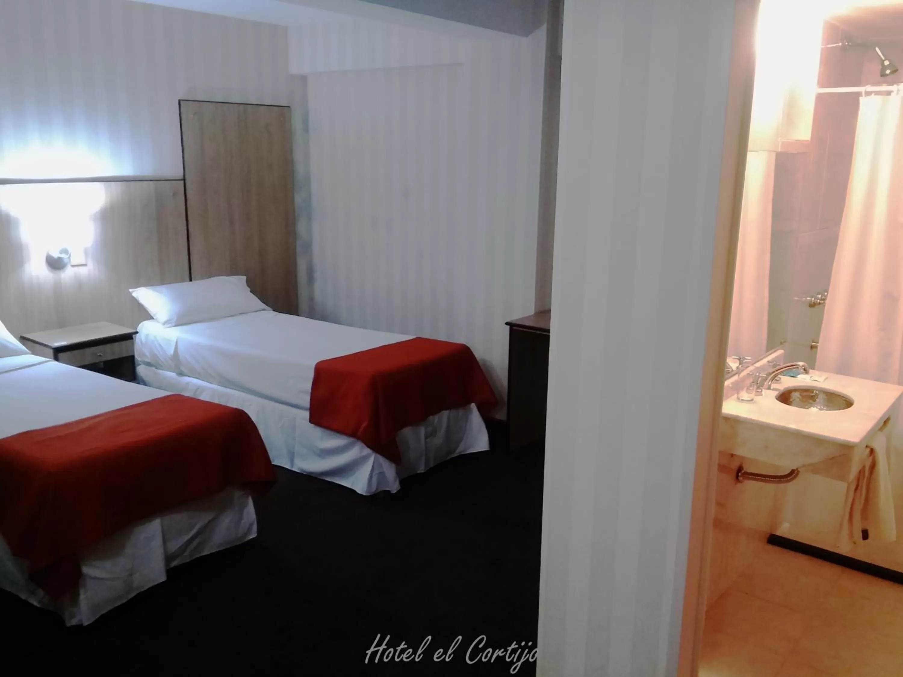 Decorative detail, Bed in Hotel El Cortijo