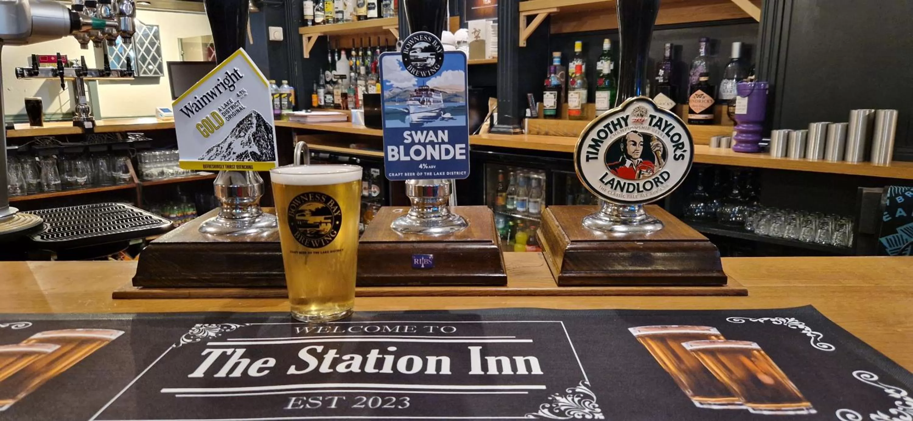 Drinks in Station Inn B&B