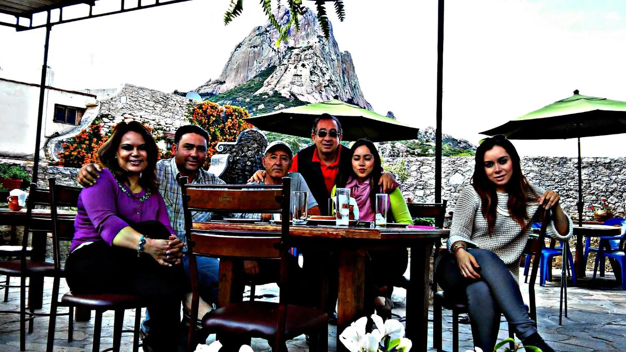 Balcony/Terrace in Hotel 19 de Enero Centro