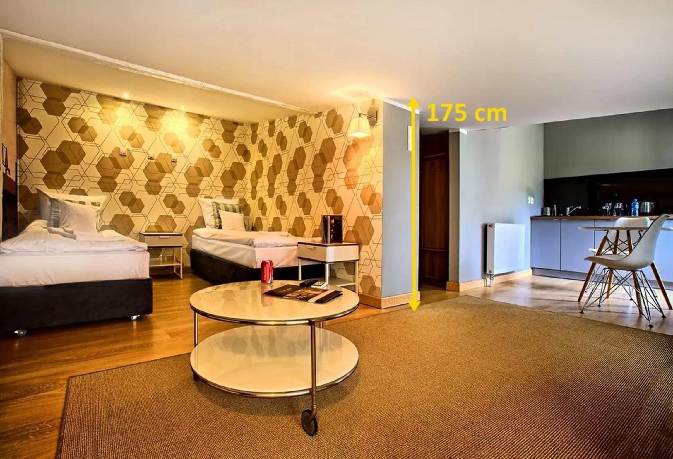 Photo of the whole room, Bed in Stare Kino Cinema Residence