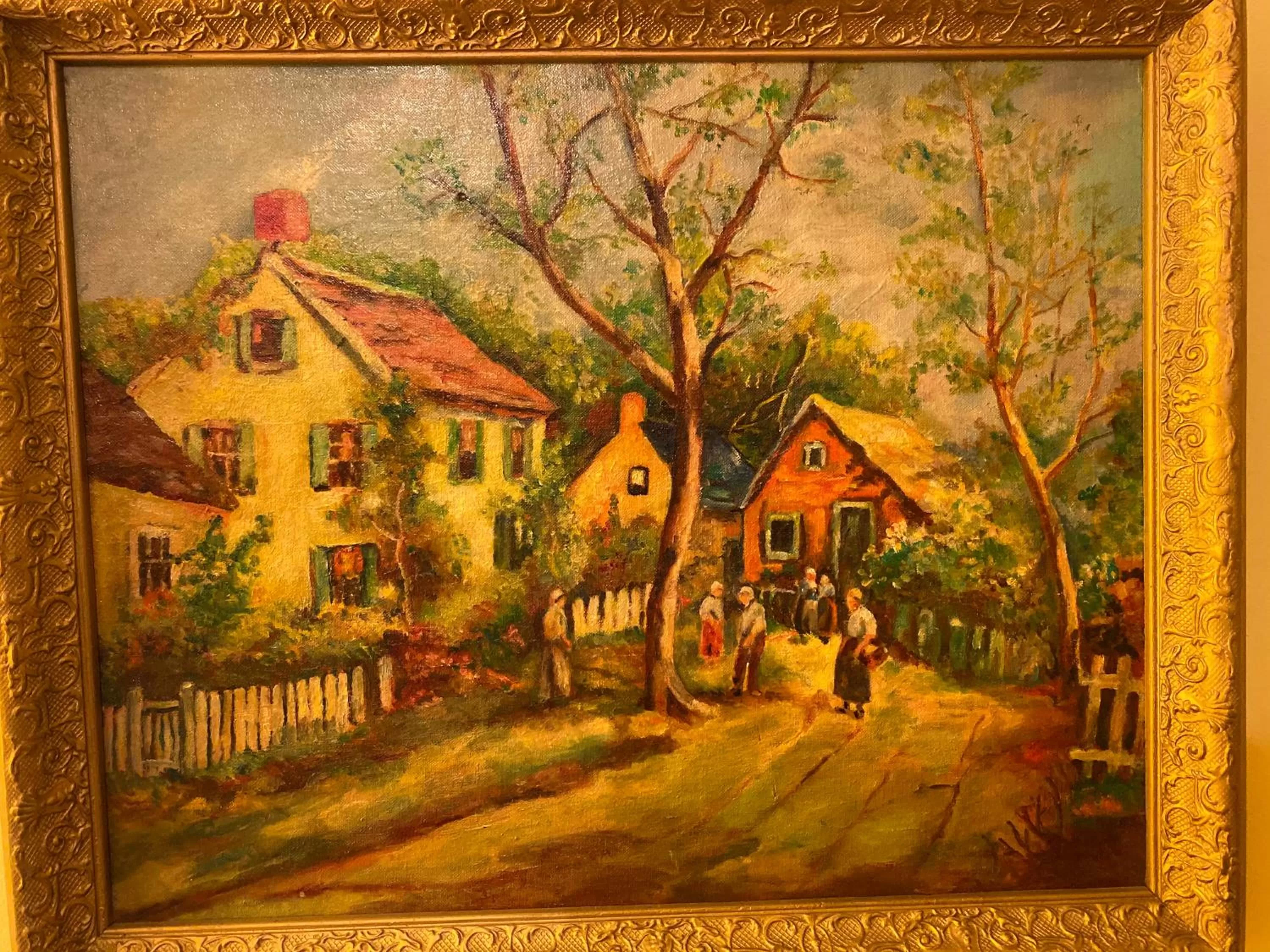 Decorative detail in Follansbee Inn