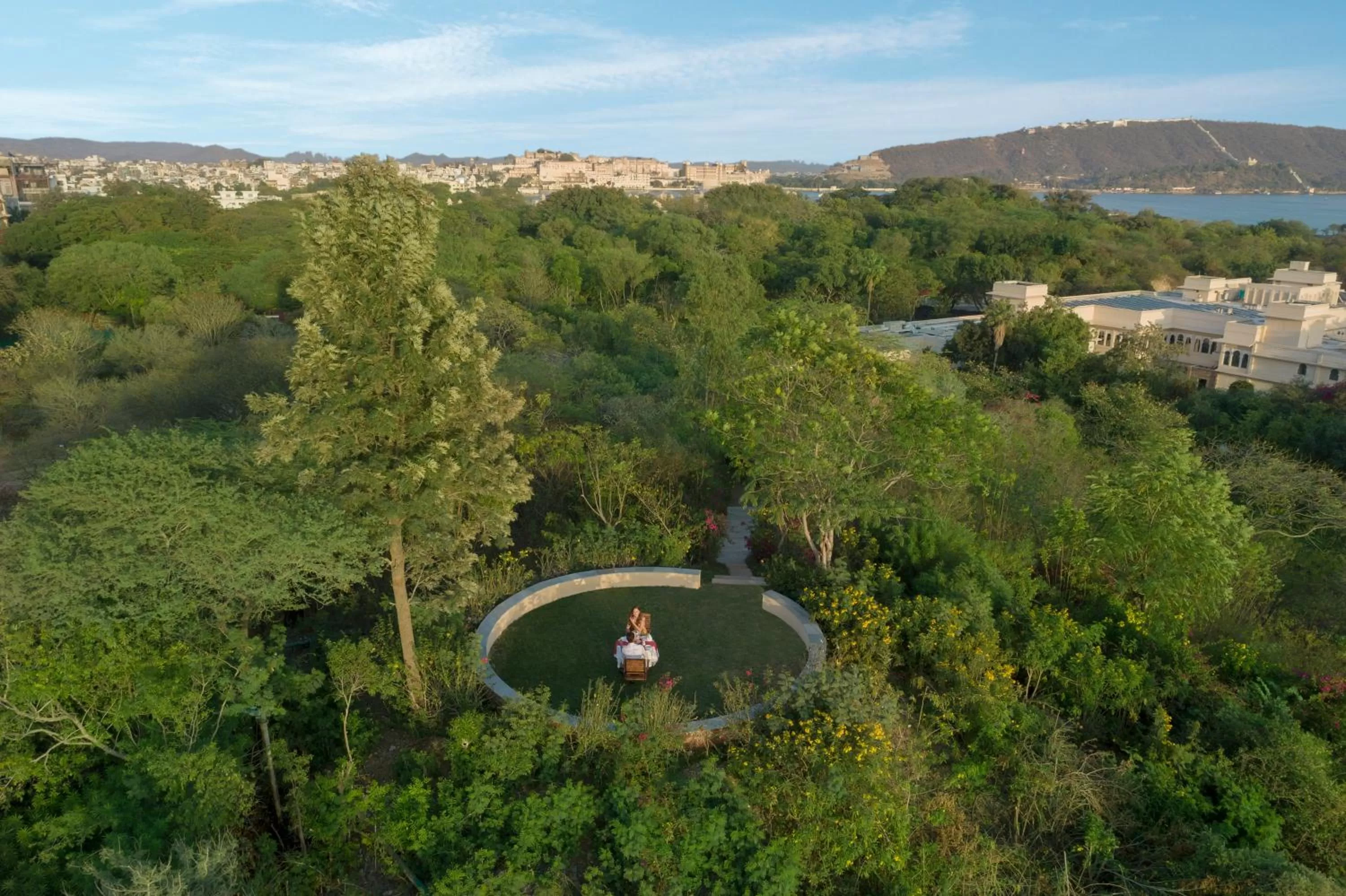 Garden in Trident Udaipur