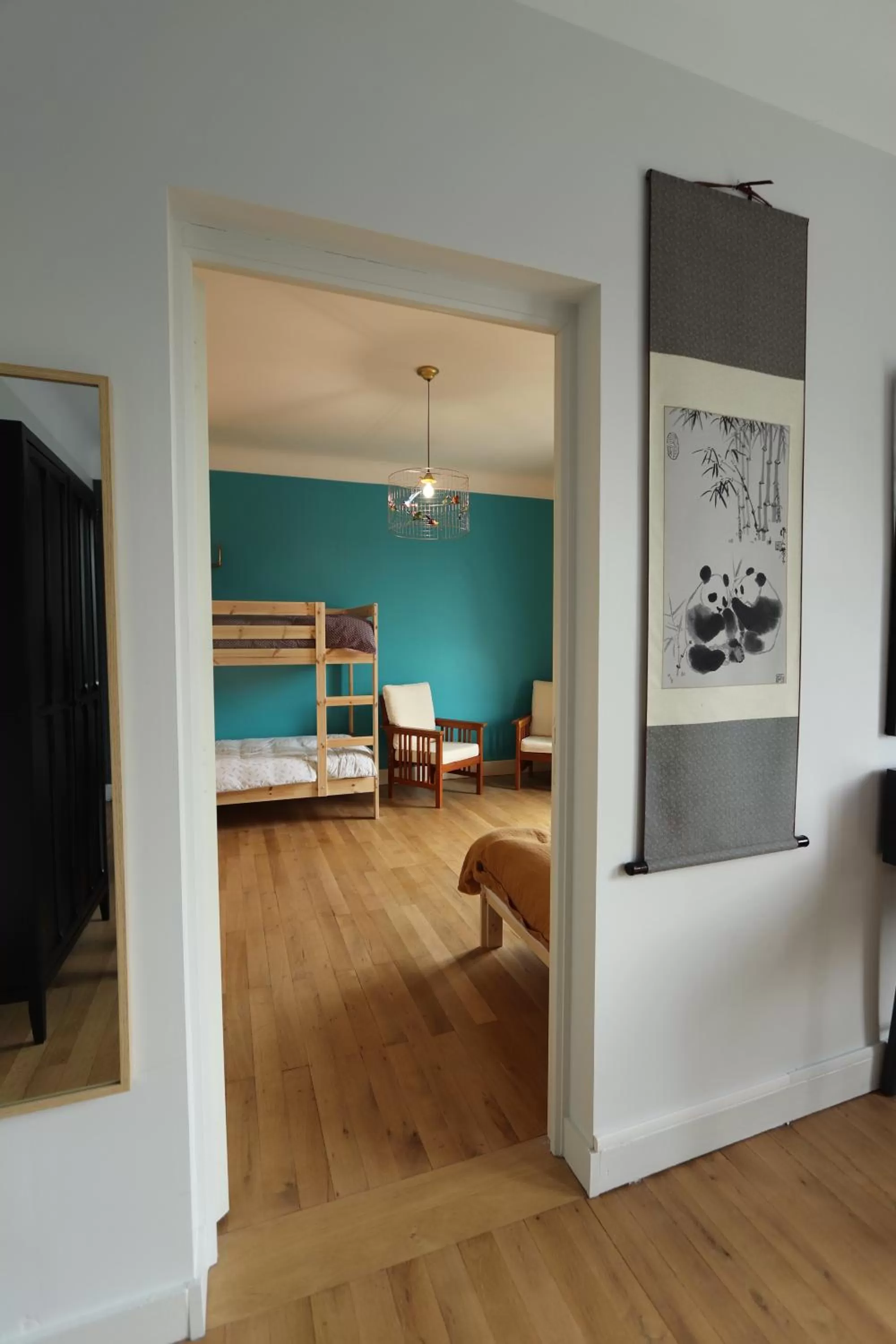 Family, Bed in La Maucannière