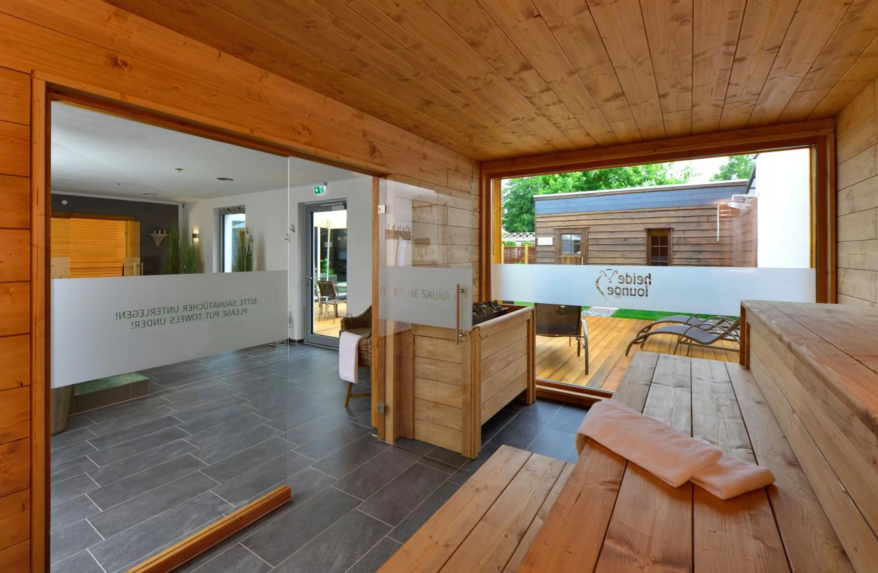 Sauna in Landhotel Schnuck