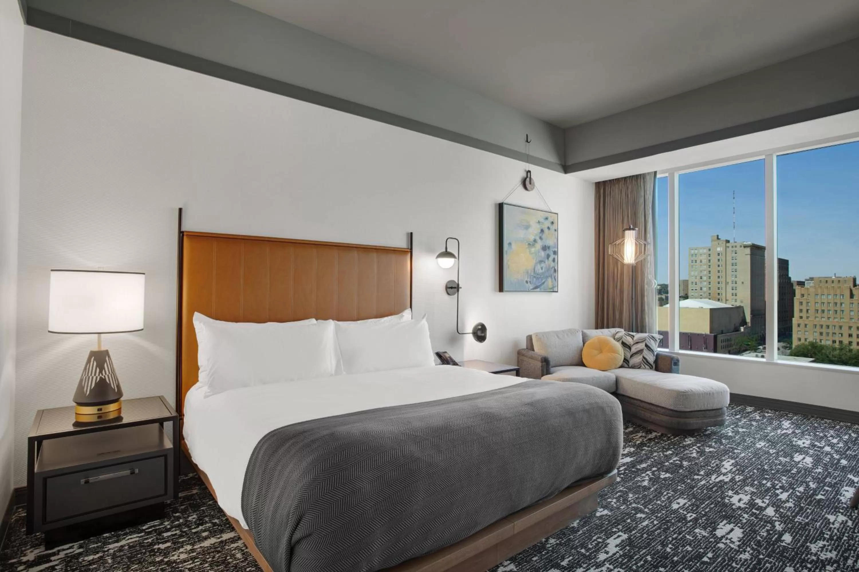 King Room with City View - Hearing Accessible in The Farnam, Autograph Collection