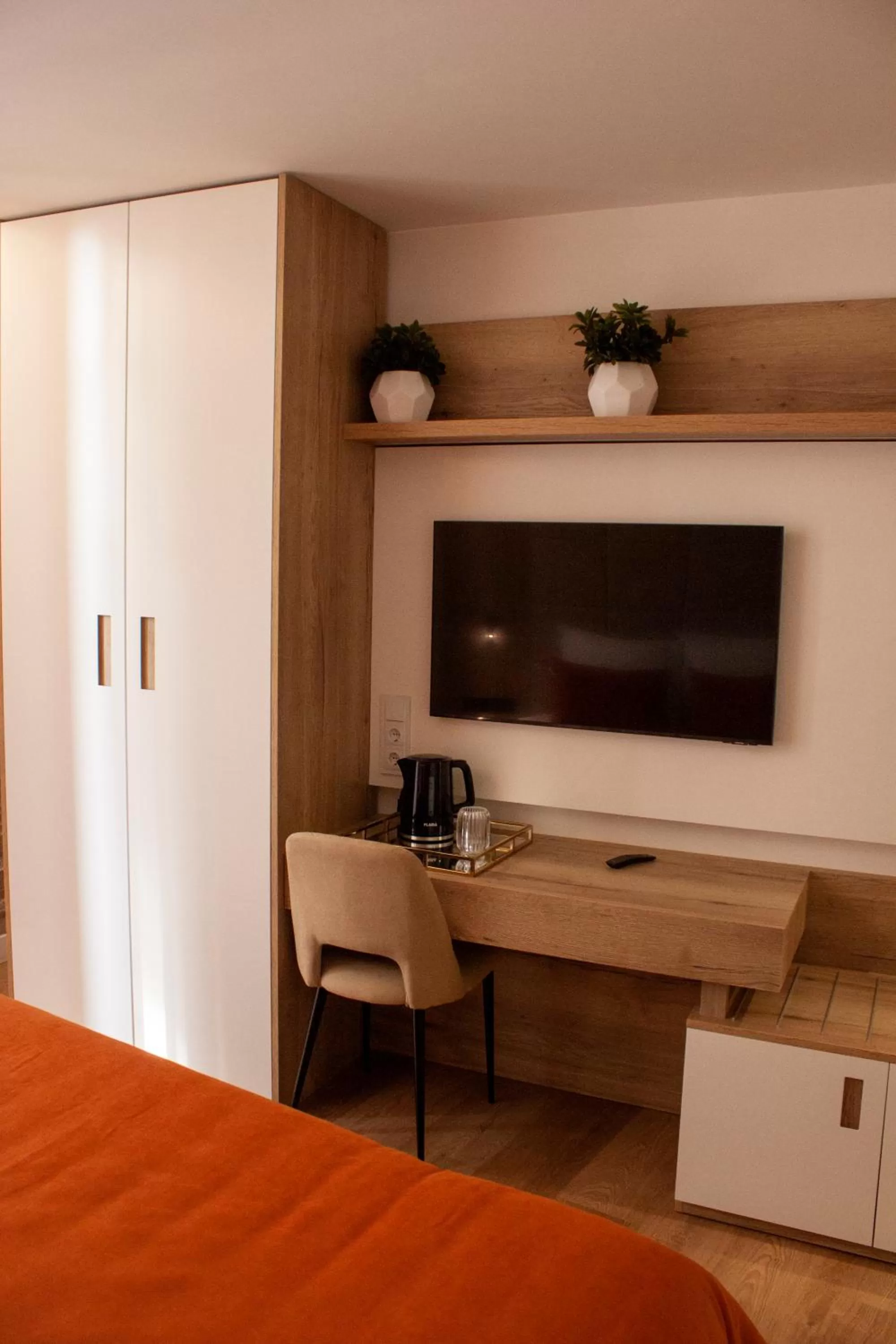 TV and multimedia, Bed in Coração do Tua Hotel