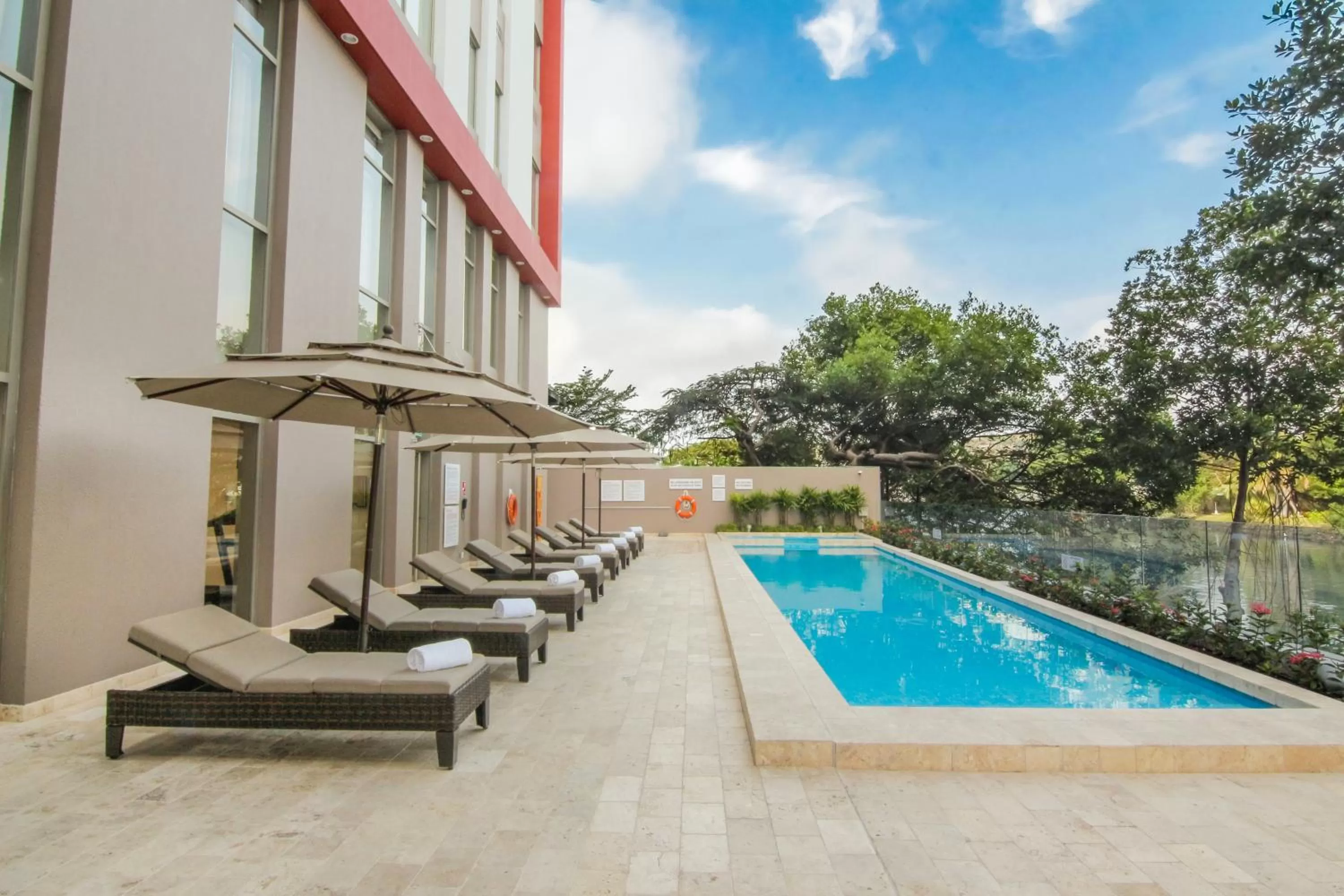 Balcony/Terrace in Radisson Hotel Guayaquil