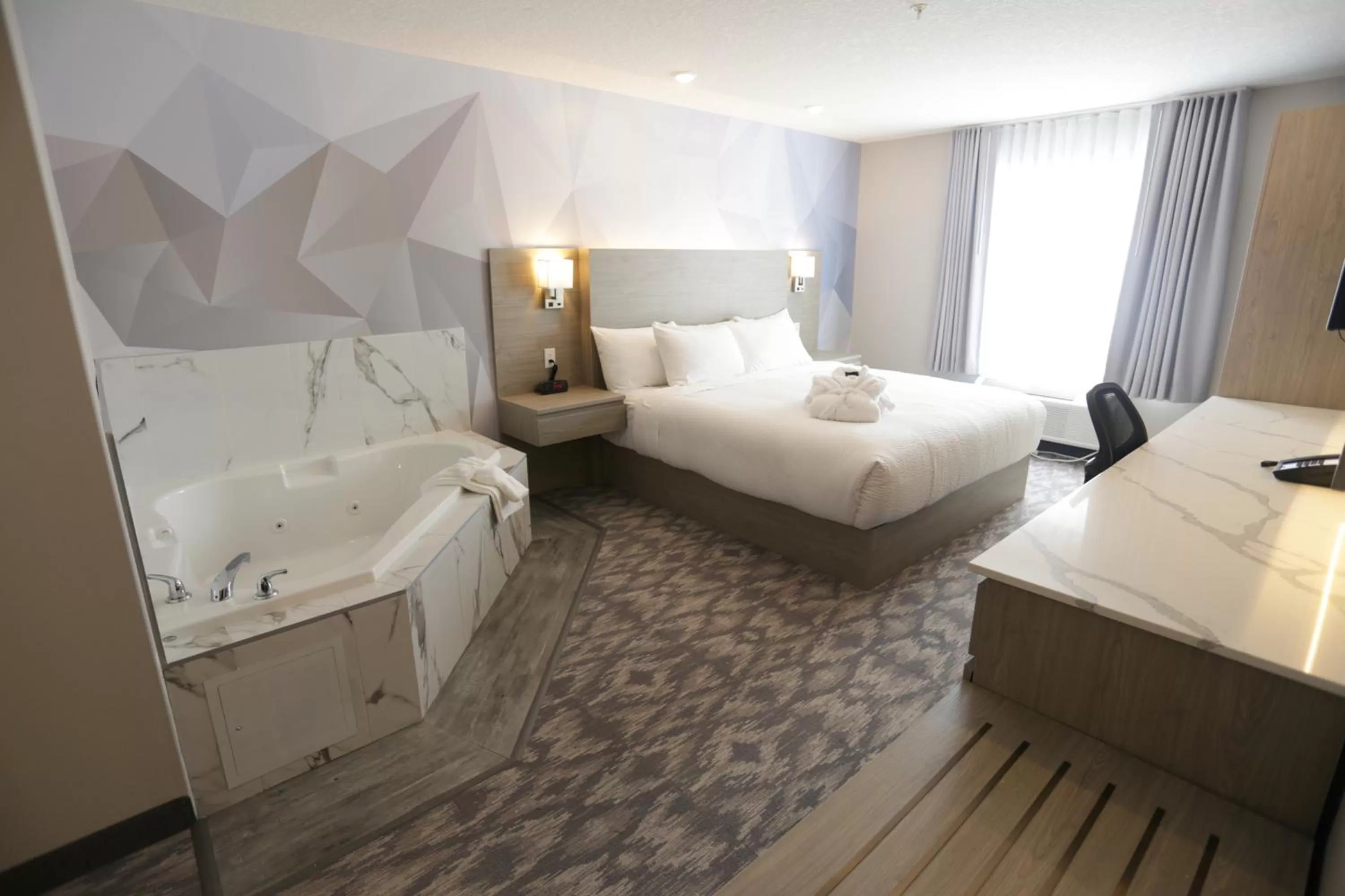 Bed in Days Inn by Wyndham Calgary North Balzac