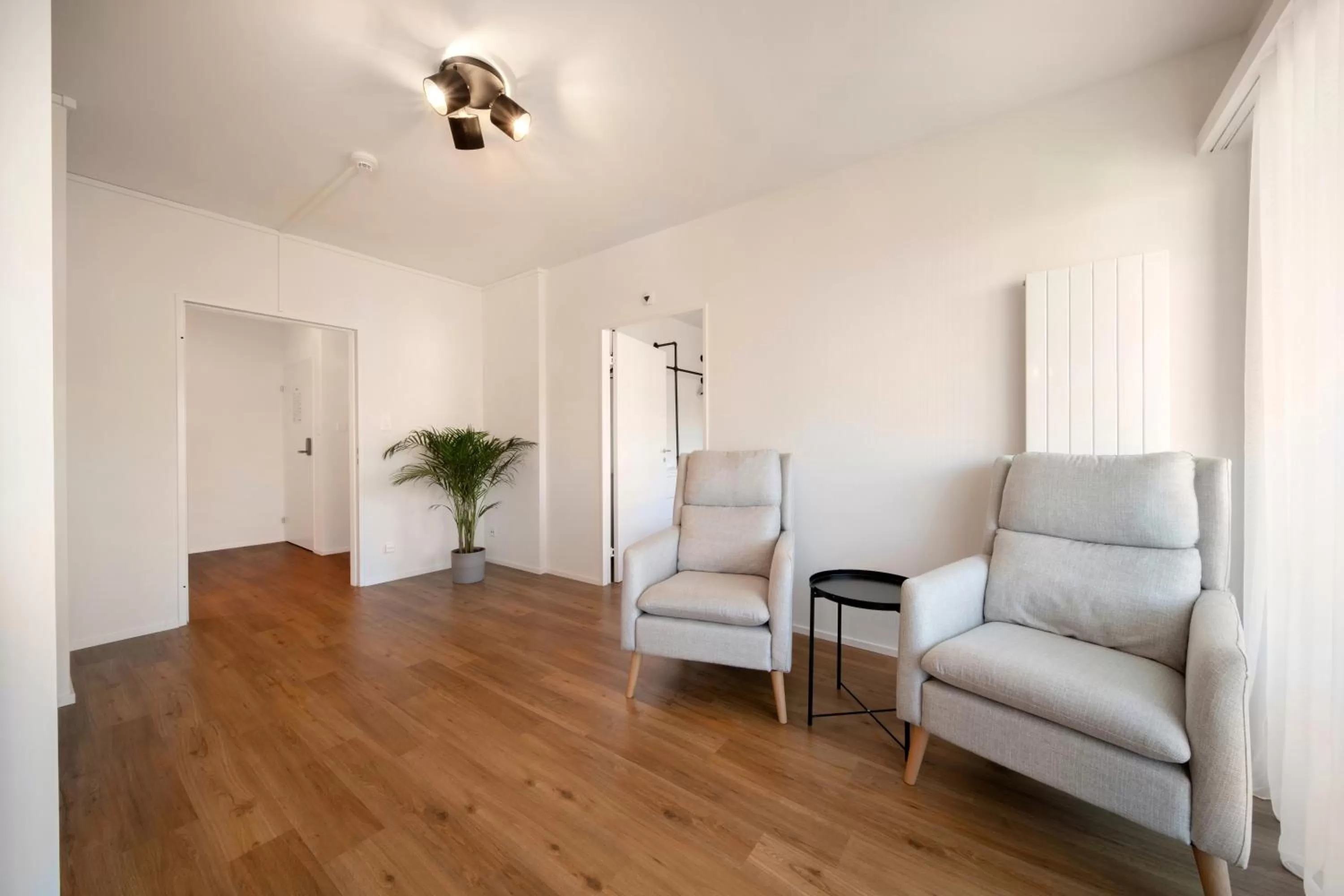 Living room in Hotel by Hyve Basel