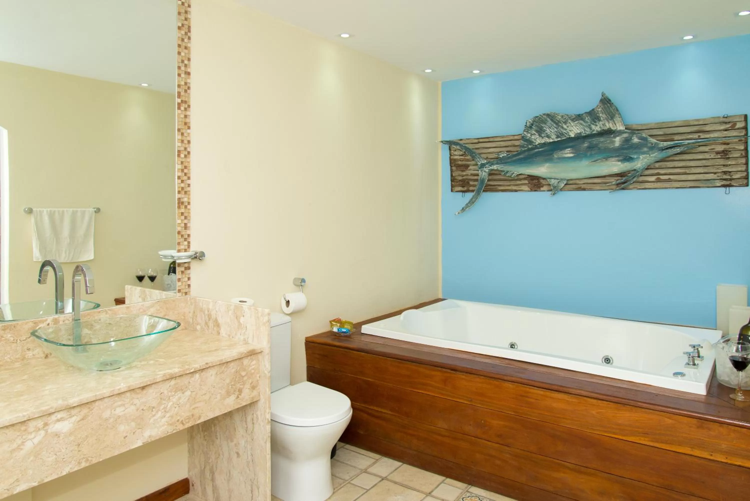 Decorative detail in Pousada La Dolce Vita