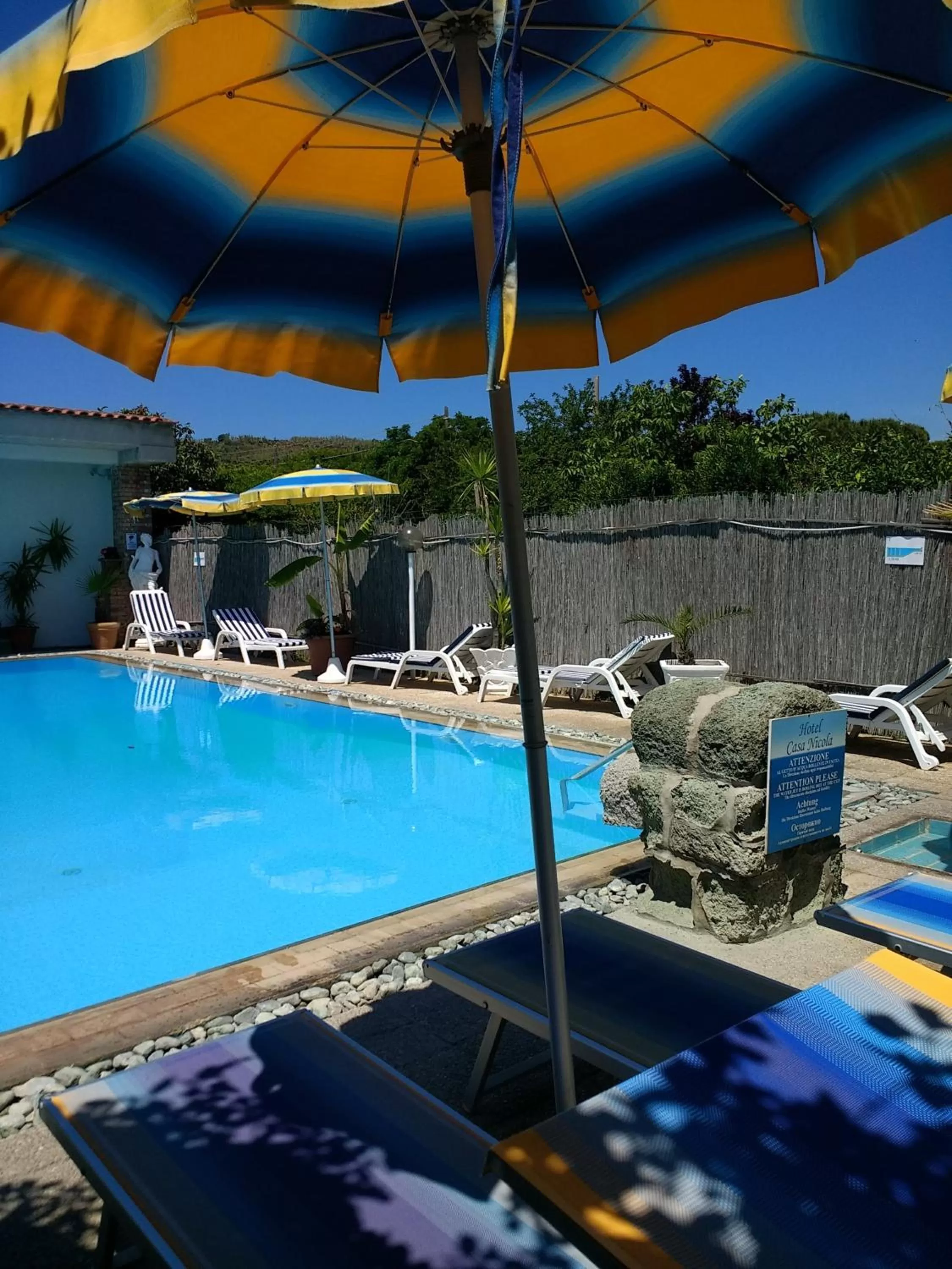 Swimming pool in Hotel Casa Nicola