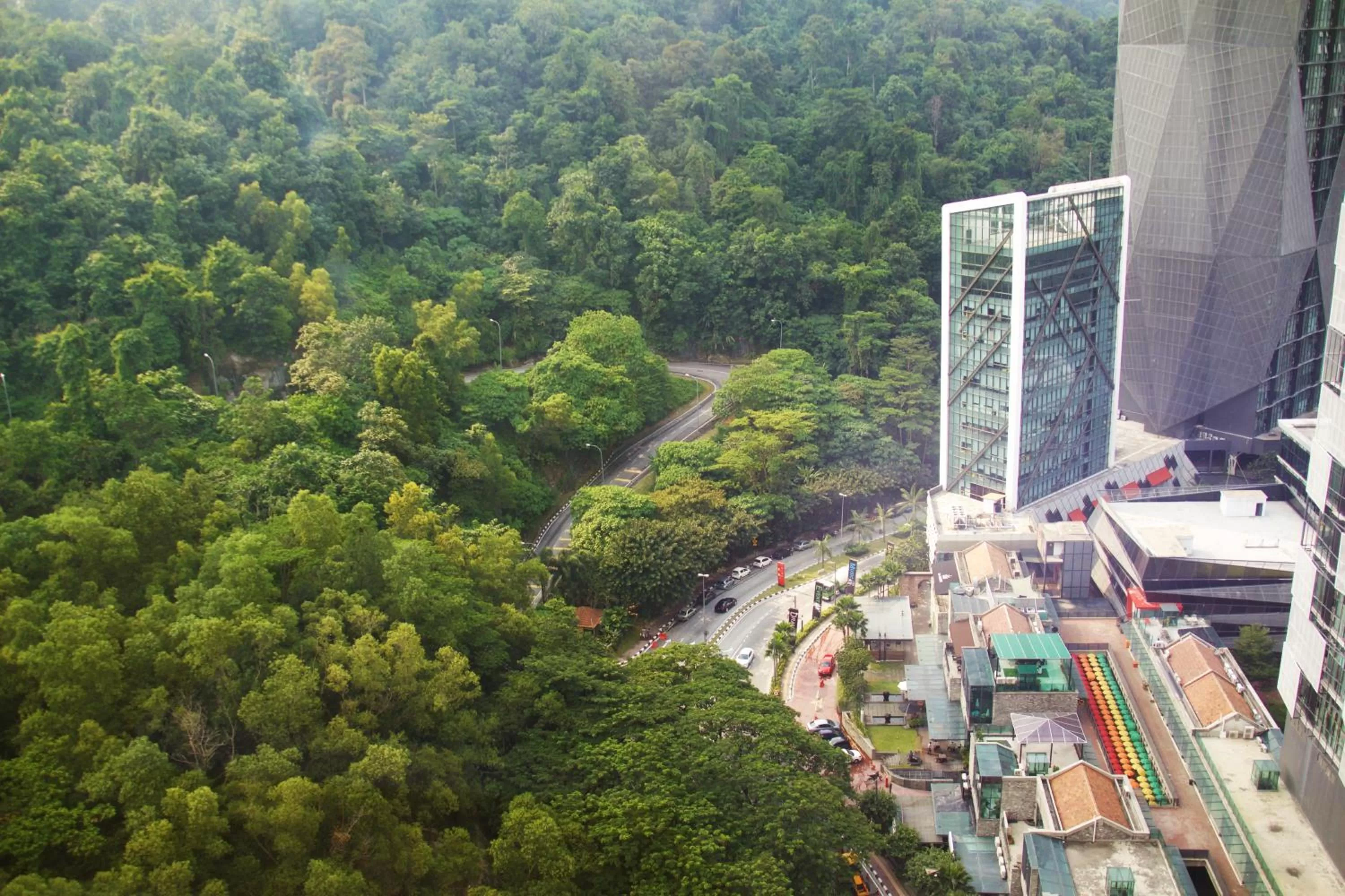 Bird's eye view in Qliq Damansara Hotel