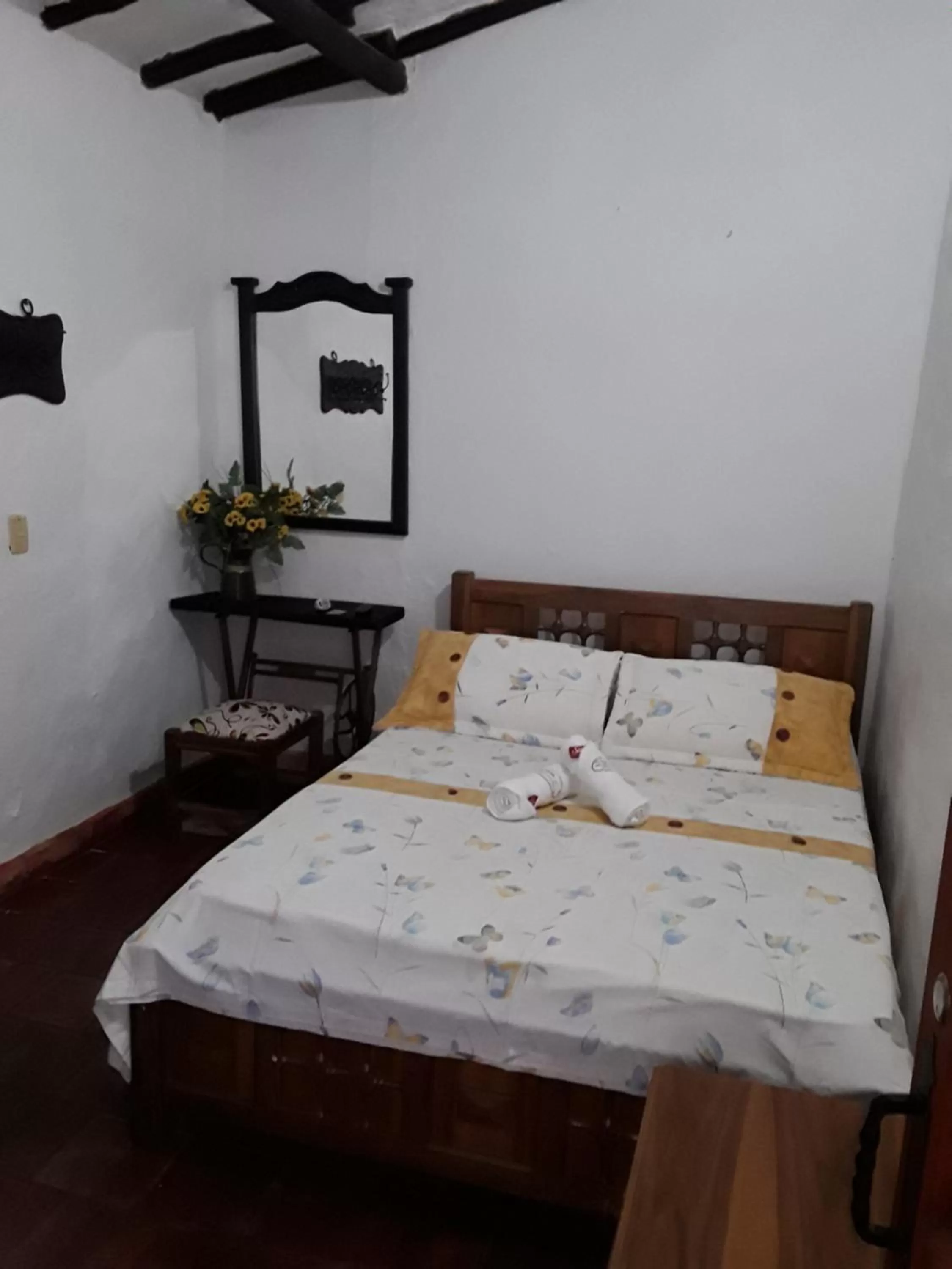 Bed in Mi Casa en Barichara