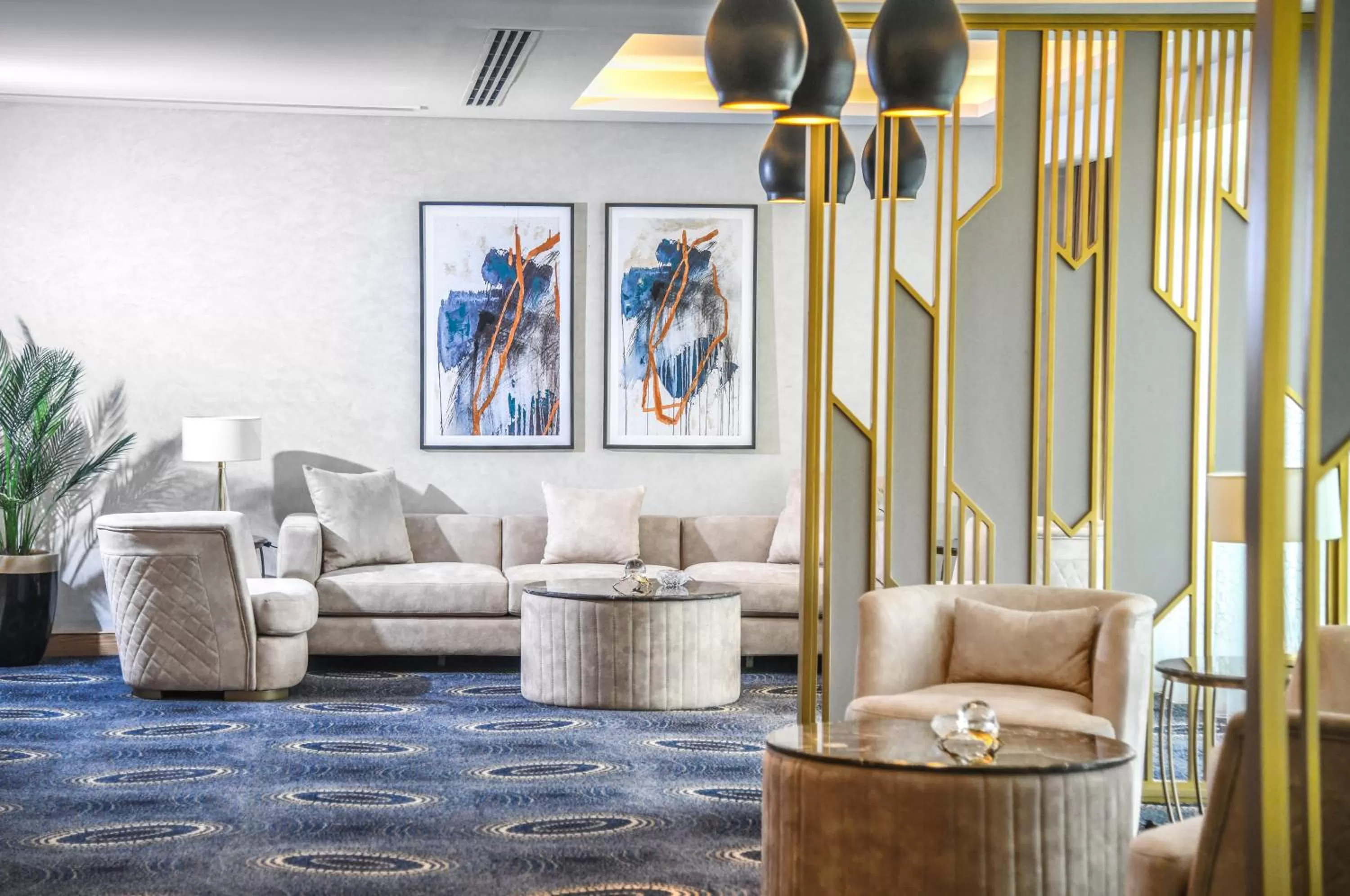 Seating area in Tolip Resort El Galala Hills