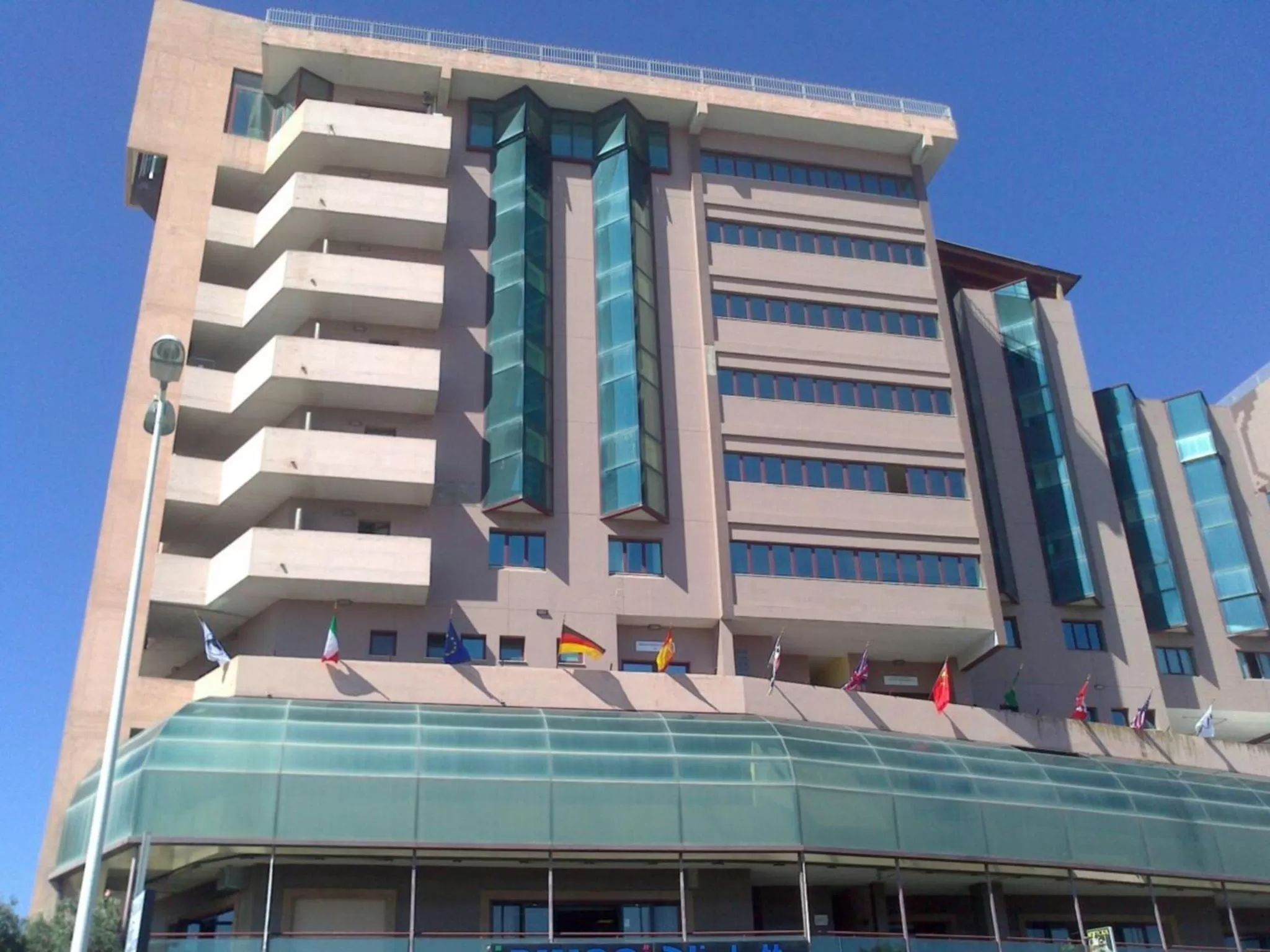 Facade/entrance in Pegasus Hotel