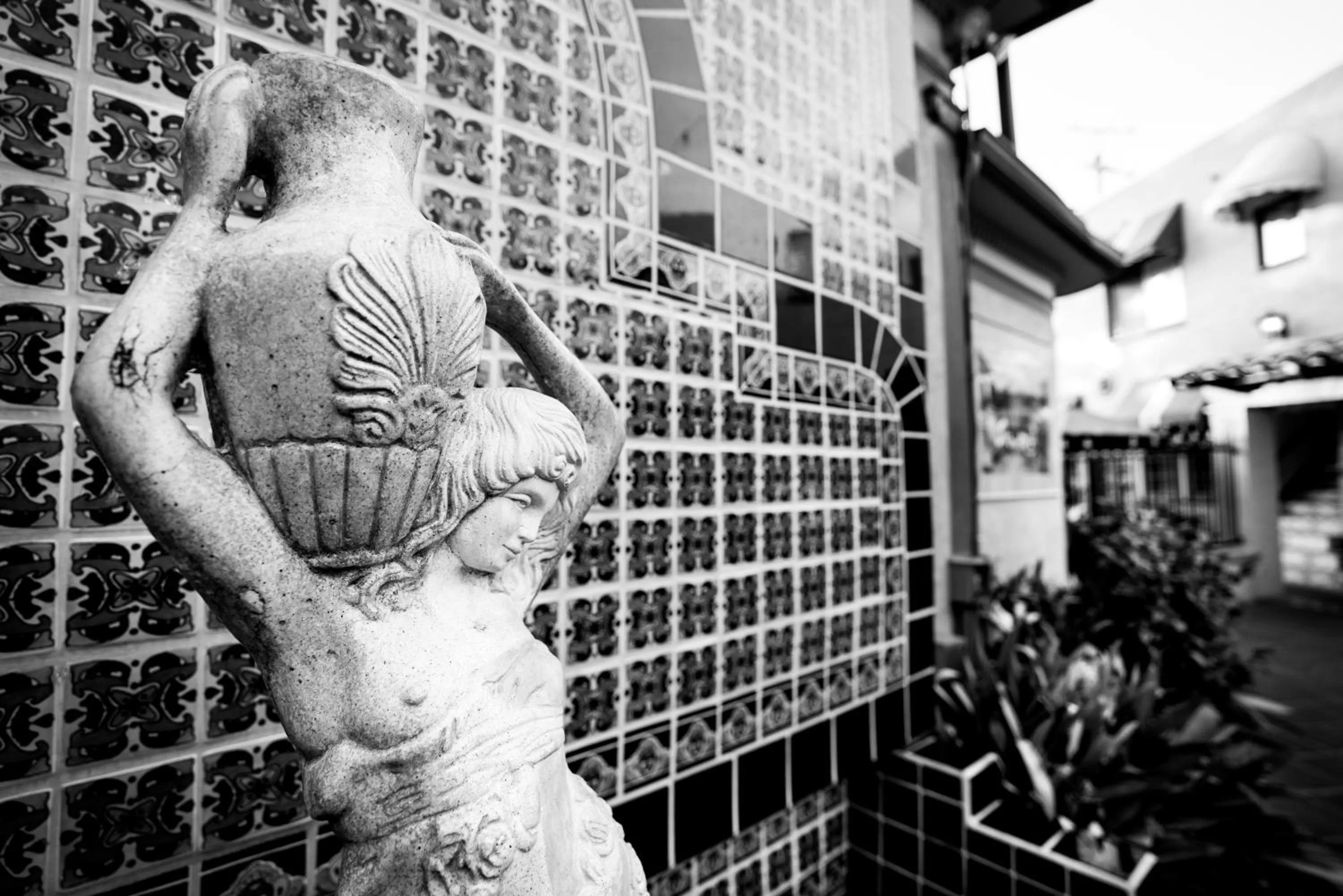 Inner courtyard view in El Cordova