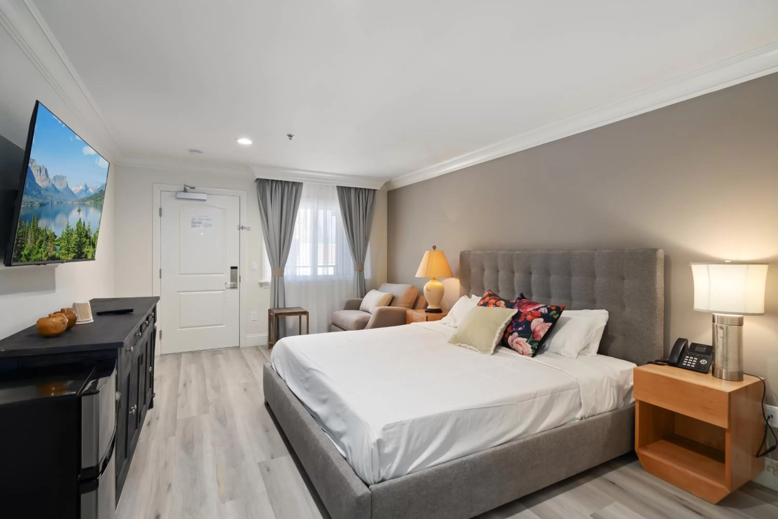 Bed in Hotel Huntington