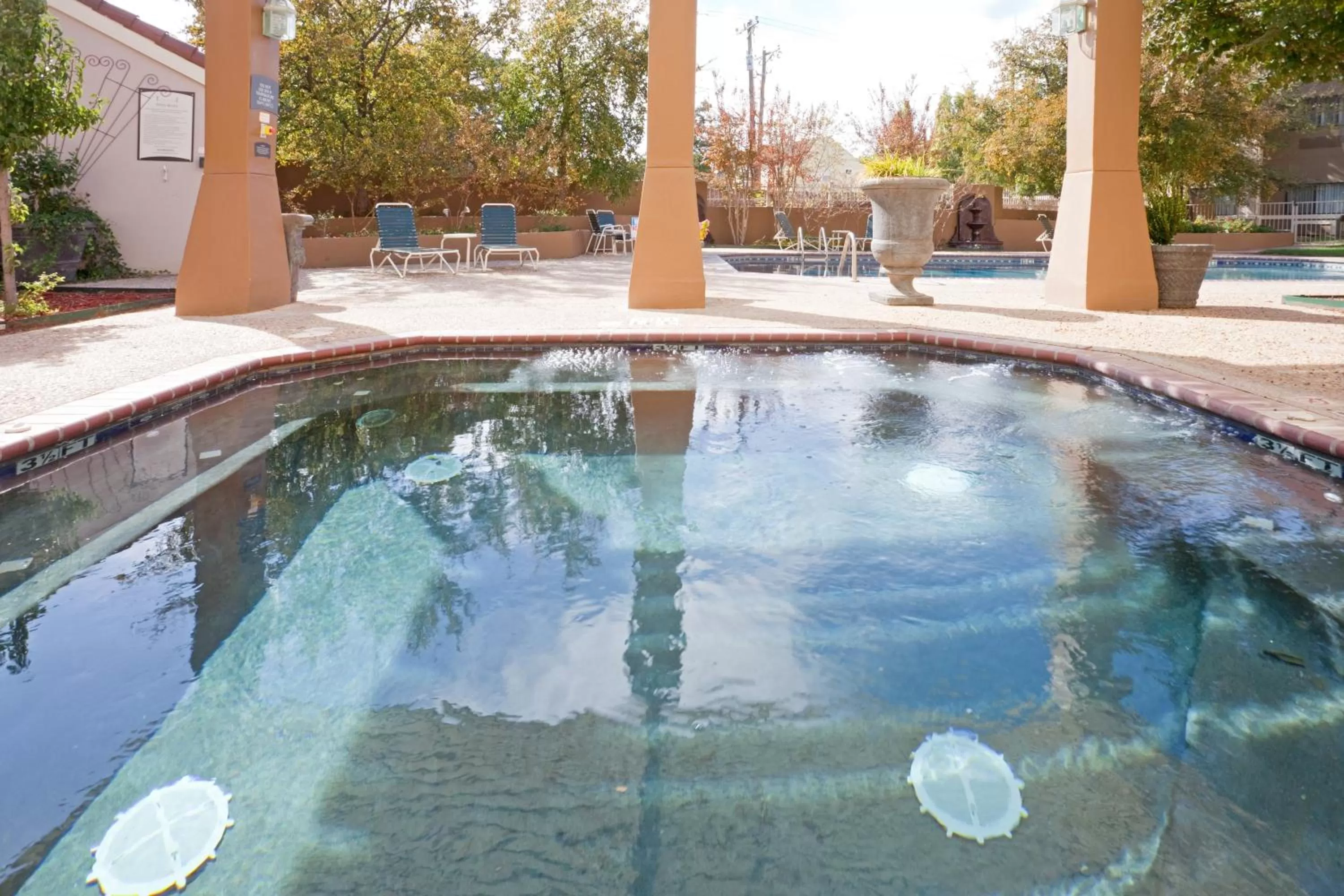 Swimming pool in Staybridge Suites Lubbock-University Area by IHG